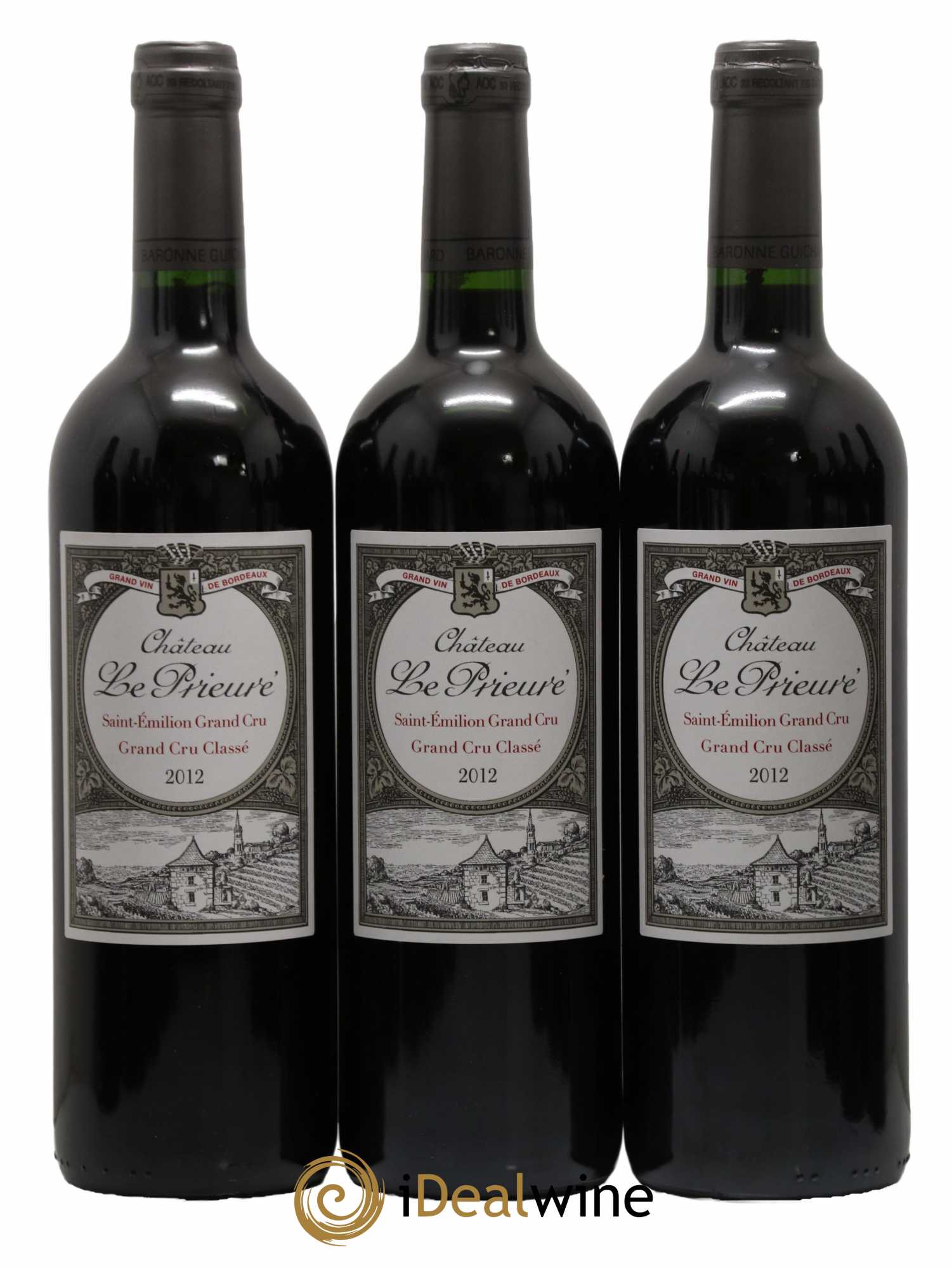Château le Prieuré Grand Cru Classé 2012 - Lot de 12 bouteilles - 1