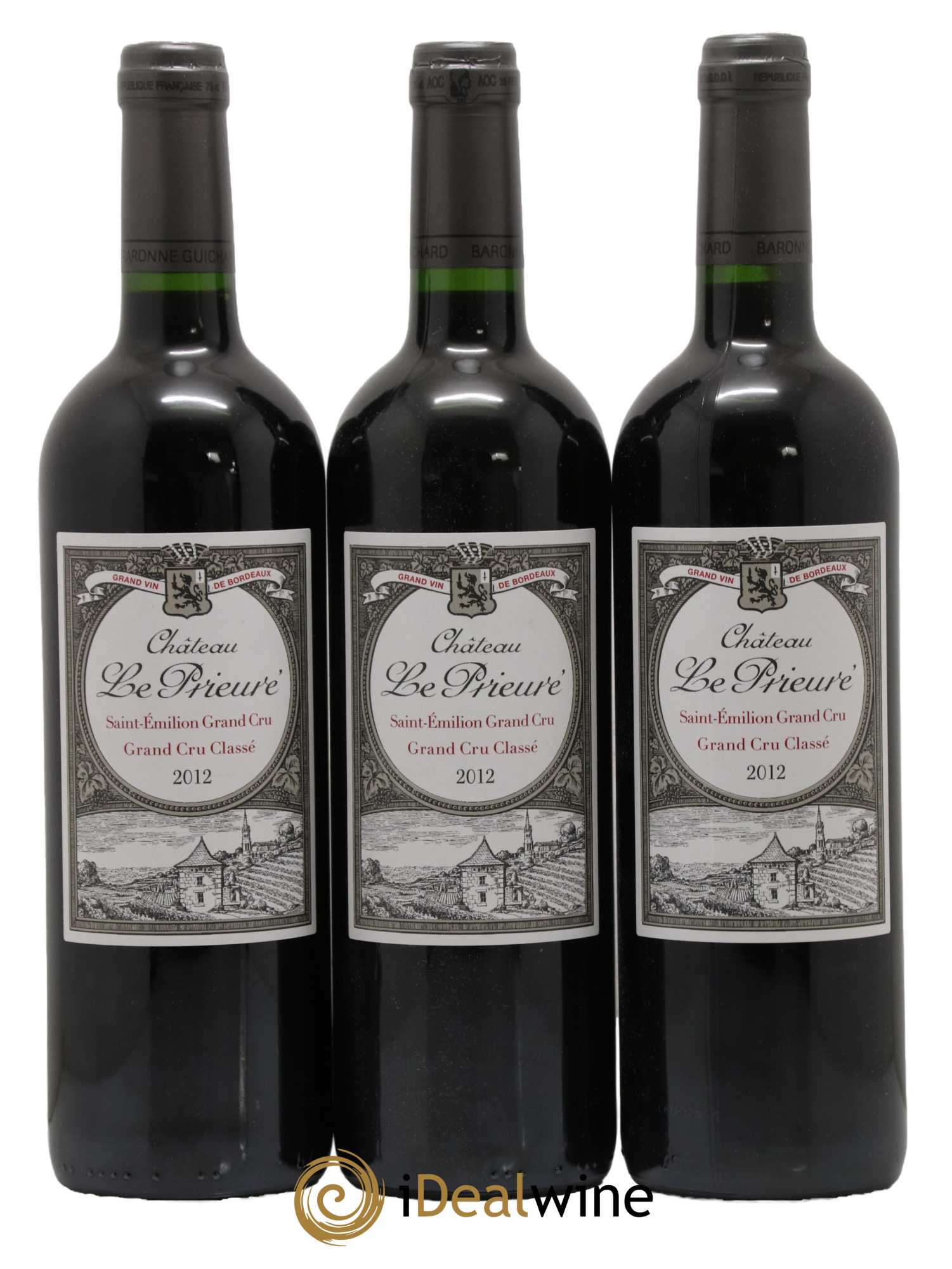 Château le Prieuré Grand Cru Classé 2012 - Lot de 12 bouteilles - 3