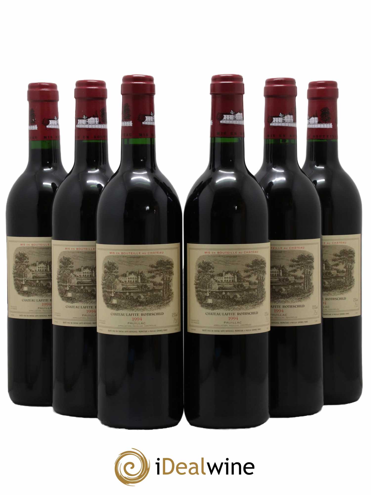 Château Lafite Rothschild 1er Grand Cru Classé 1994 - Lot de 6 bouteilles - 0