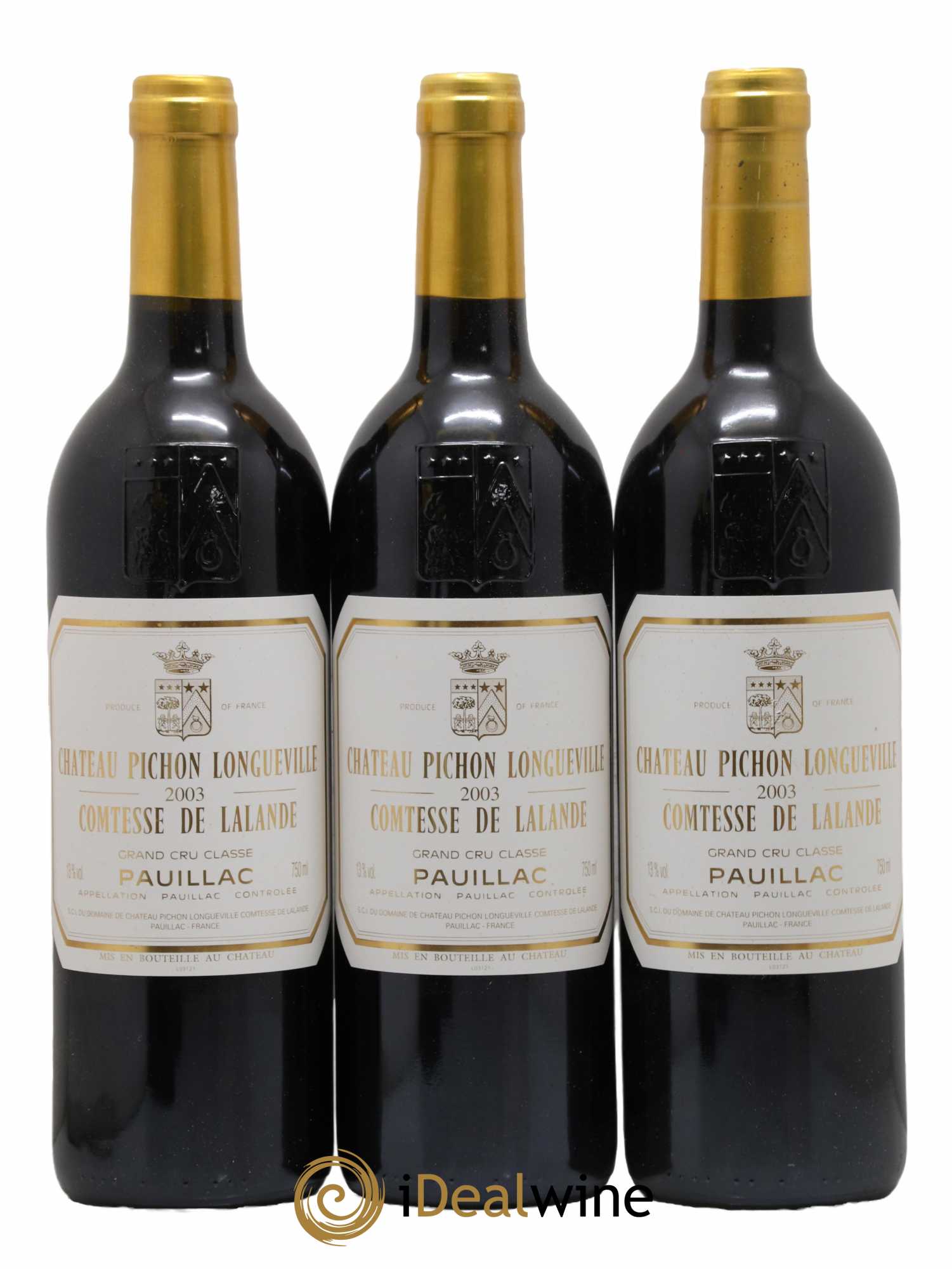 Château Pichon Longueville Comtesse de Lalande 2ème Grand Cru Classé 2003 - Lot de 6 bouteilles - 2