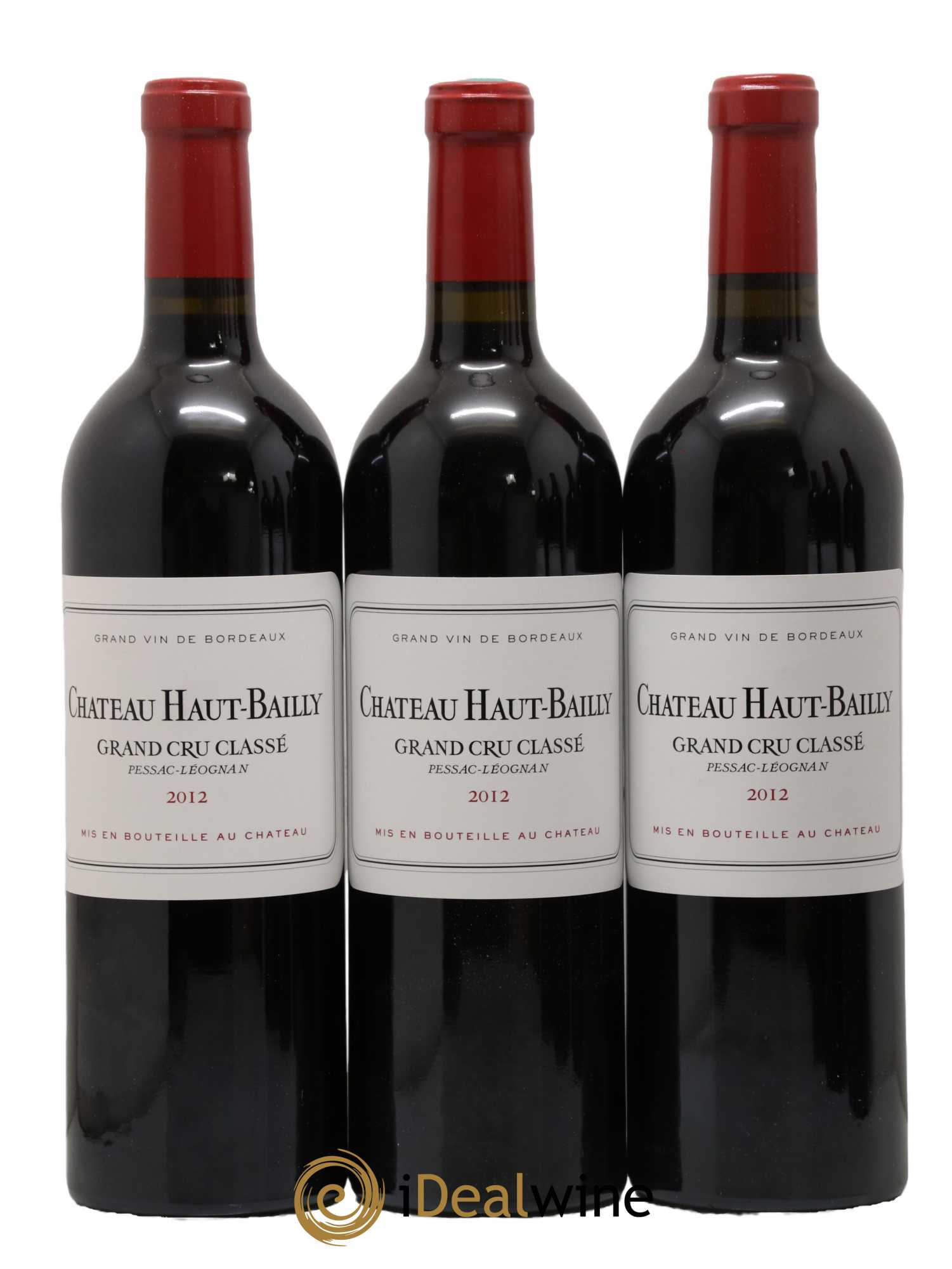 Château Haut-Bailly Cru Classé de Graves 2012 - Lot de 6 bouteilles - 1