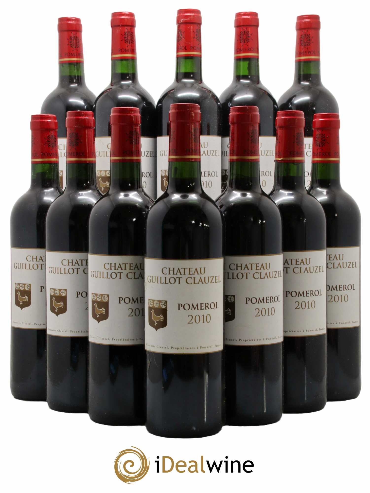 Château Guillot Clauzel 2010 - Lot de 12 bouteilles - 0