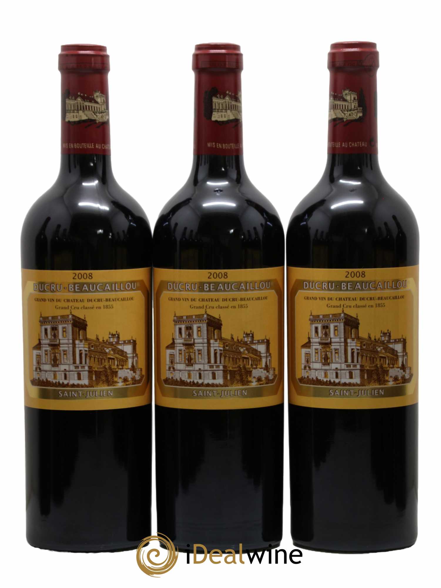 Château Ducru Beaucaillou 2ème Grand Cru Classé 2008 - Lot de 12 bouteilles - 1