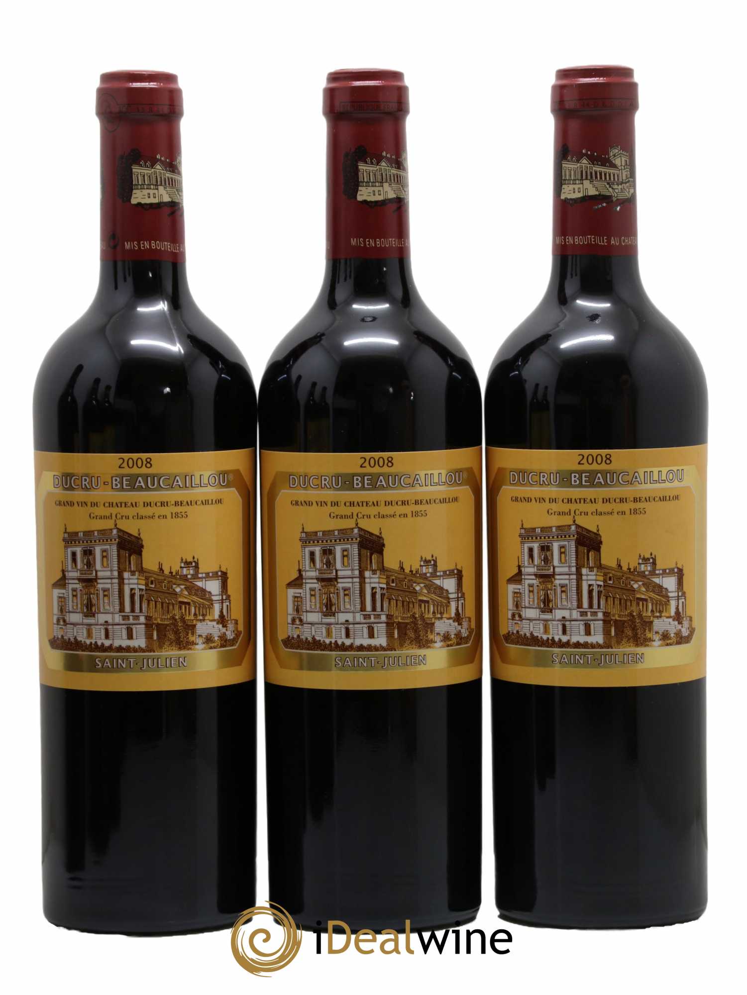 Château Ducru Beaucaillou 2ème Grand Cru Classé 2008 - Lot de 12 bouteilles - 3
