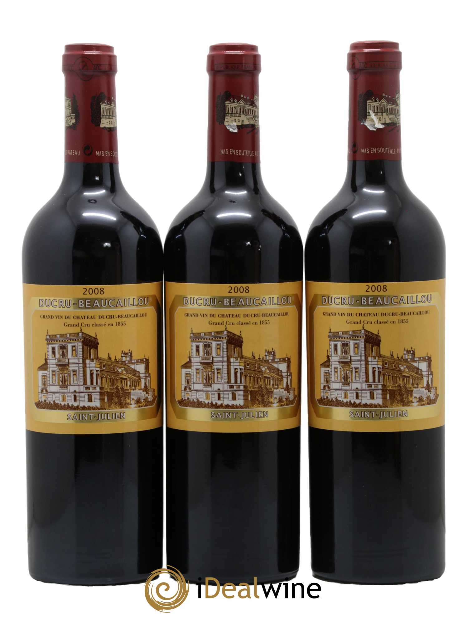 Château Ducru Beaucaillou 2ème Grand Cru Classé 2008 - Lot de 12 bouteilles - 4