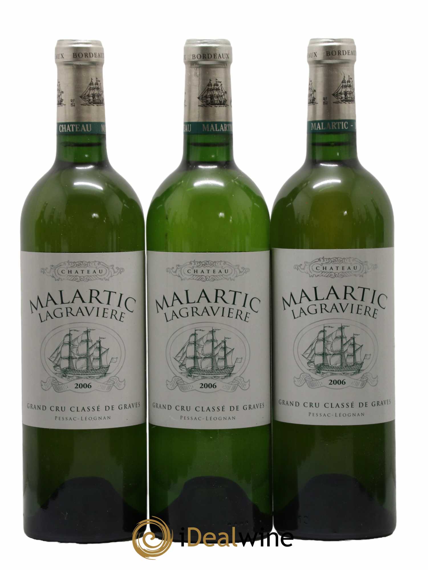 Château Malartic-Lagravière Cru Classé de Graves 2006 - Lot de 12 bouteilles - 1