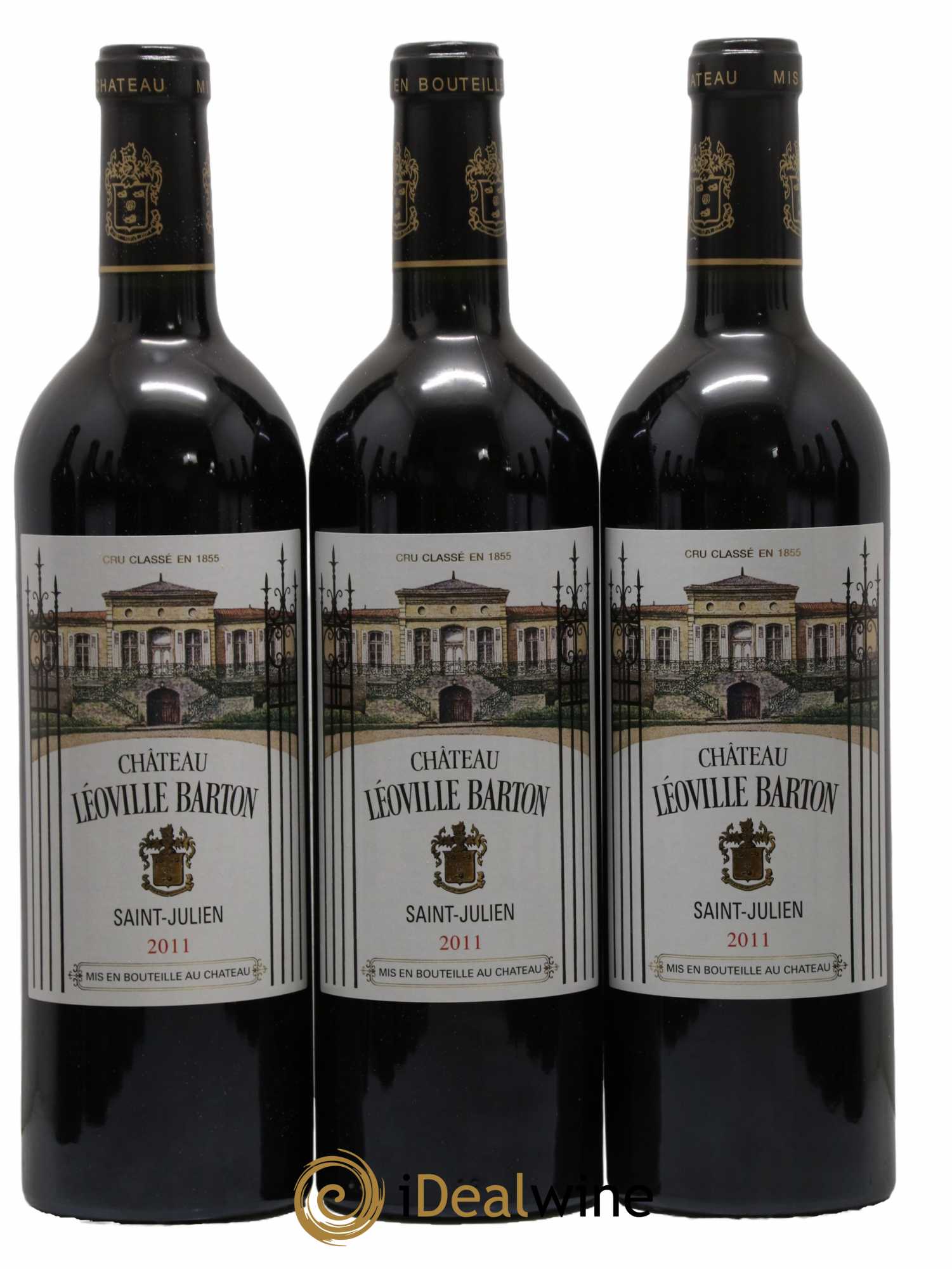 Château Léoville Barton 2ème Grand Cru Classé 2011 - Lot de 12 bouteilles - 1