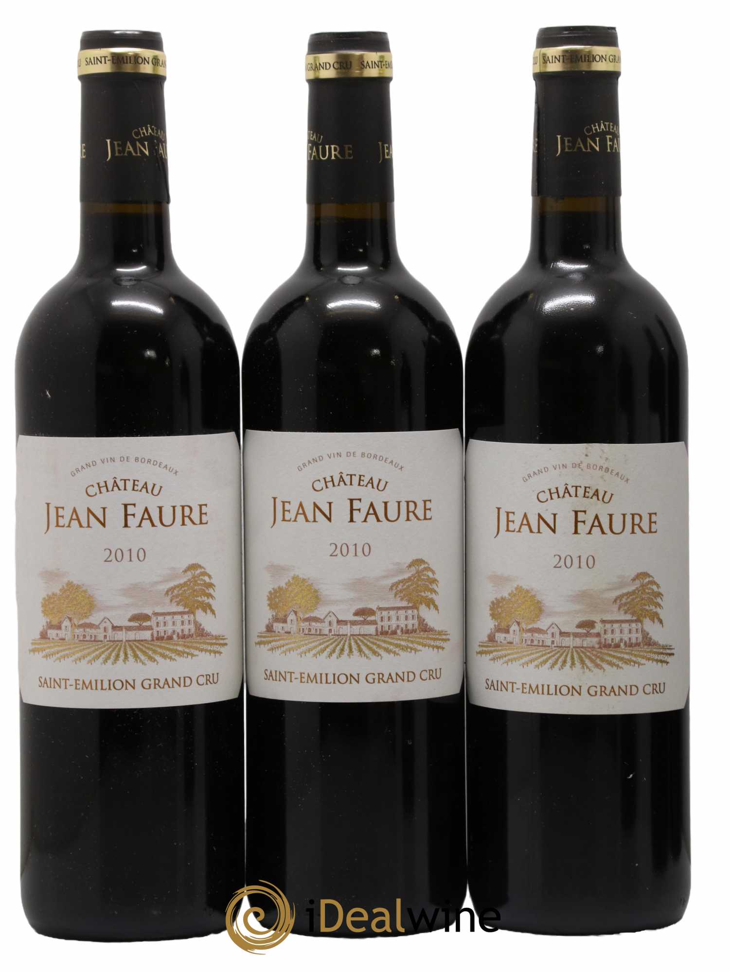 Château Jean Faure Grand Cru Classé 2010 - Posten von 6 Flaschen - 1