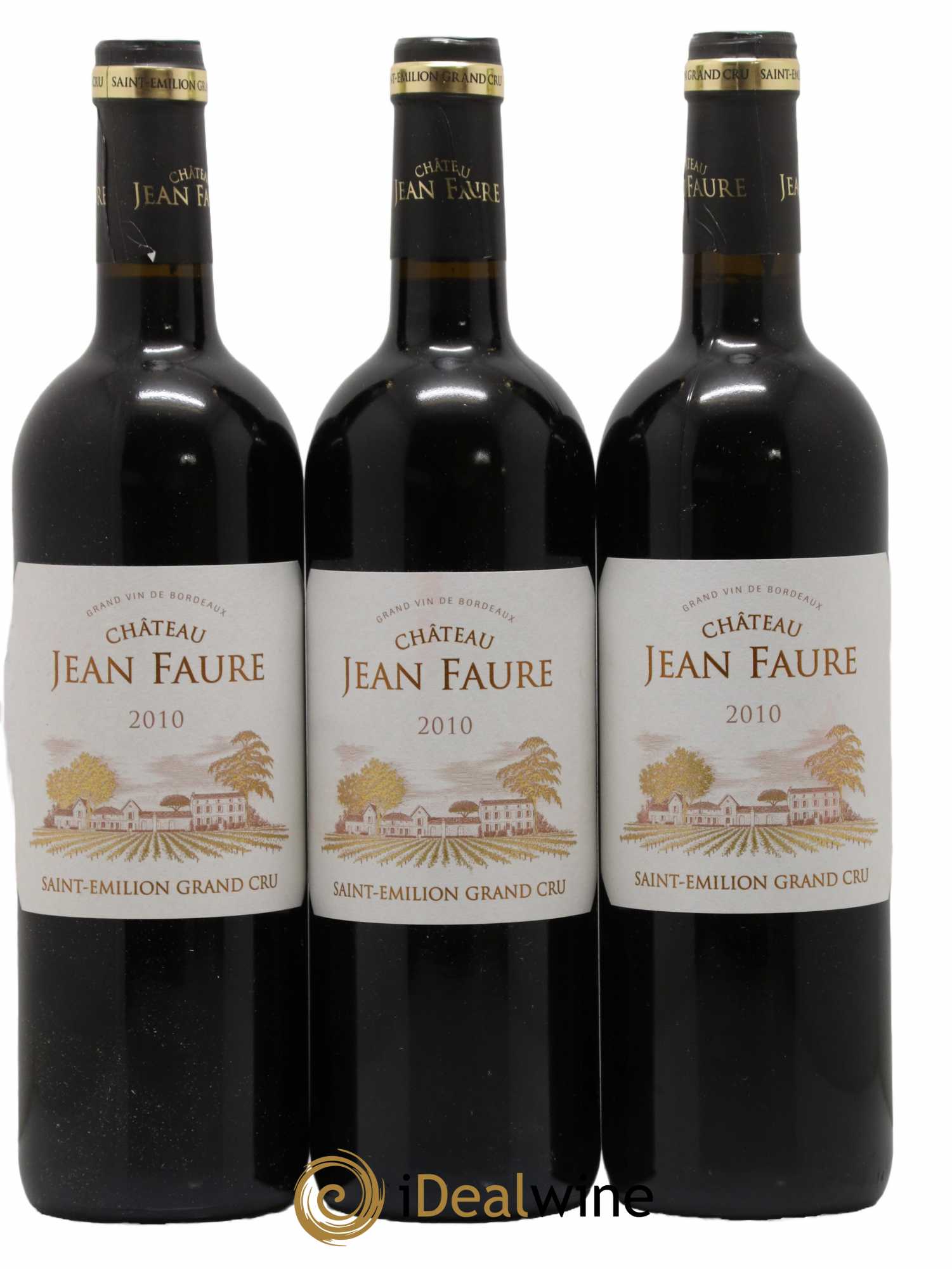 Château Jean Faure Grand Cru Classé 2010 - Posten von 6 Flaschen - 2