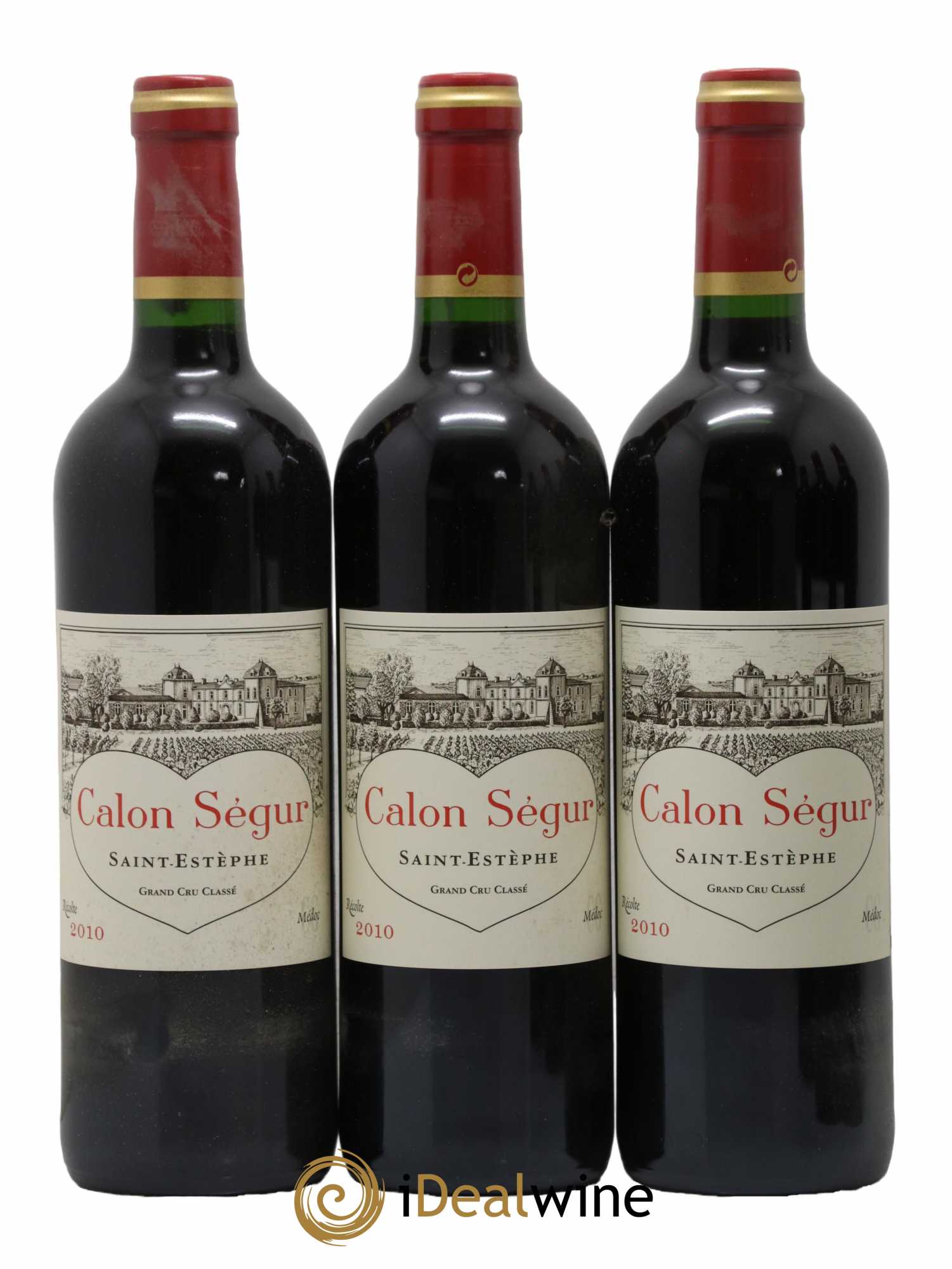 Château Calon Ségur 3ème Grand Cru Classé 2010 - Lot de 6 bouteilles - 1