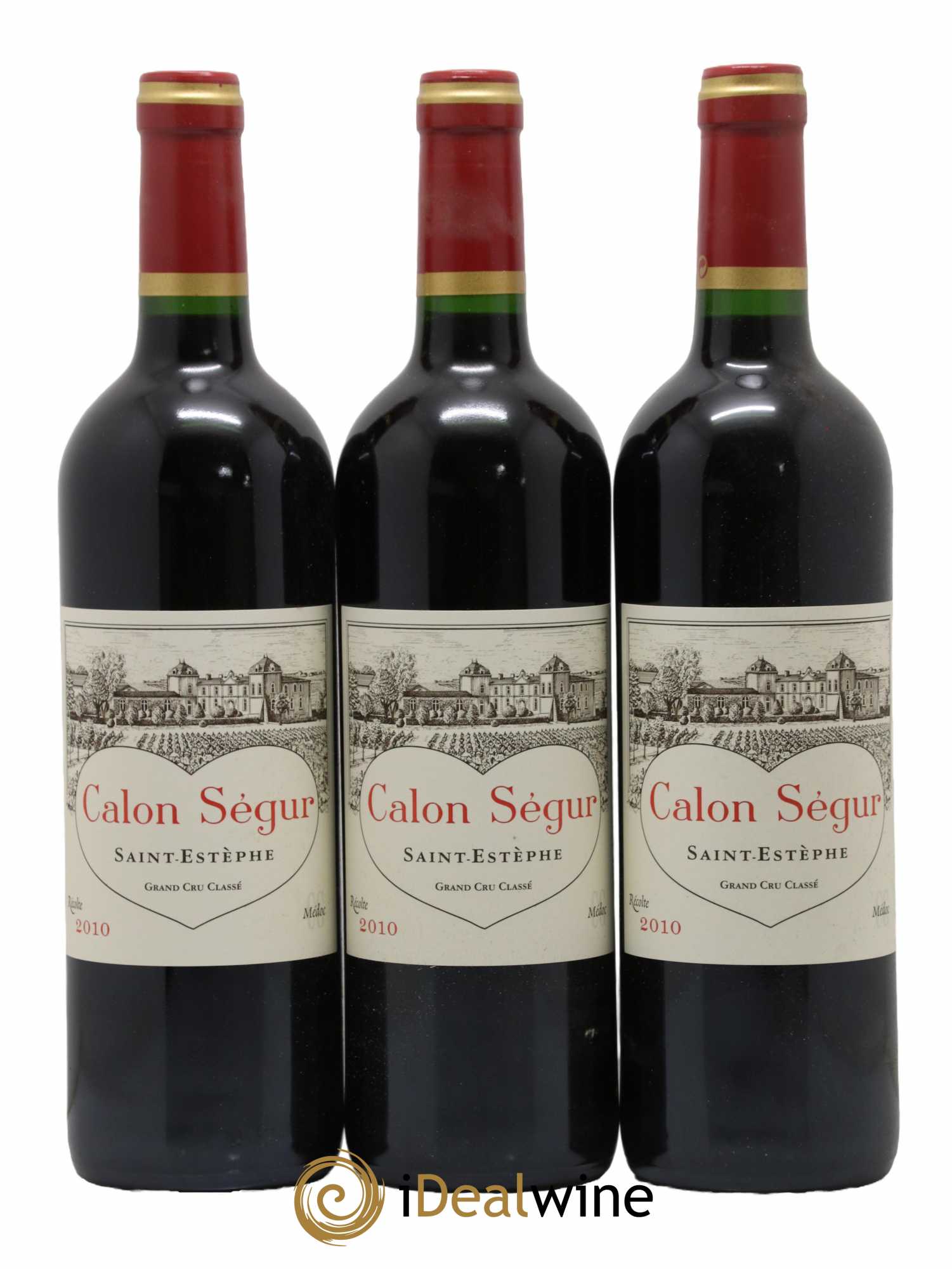 Château Calon Ségur 3ème Grand Cru Classé 2010 - Lot de 6 bouteilles - 2