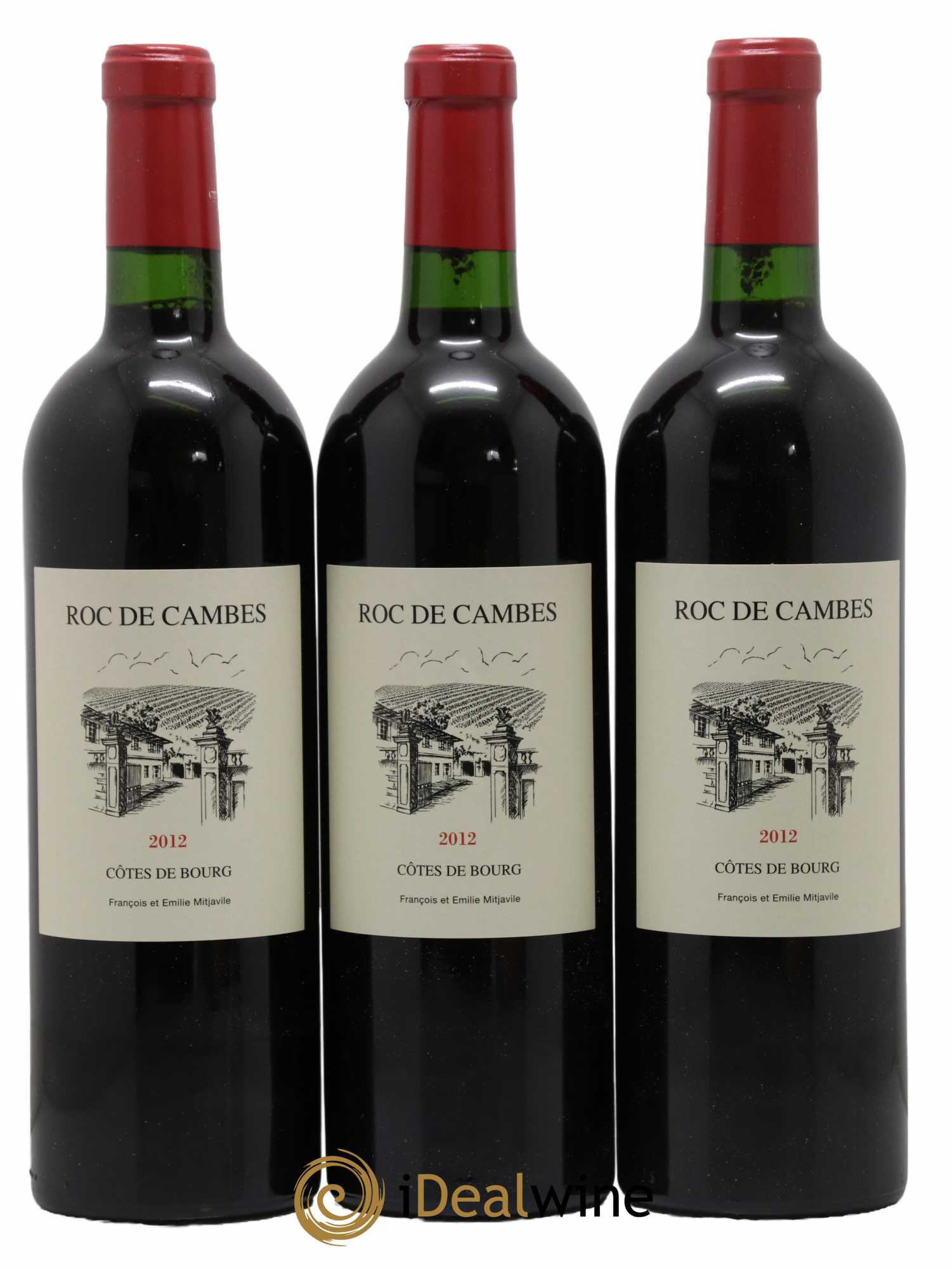 Roc de Cambes 2012 - Lot of 6 bottles - 2
