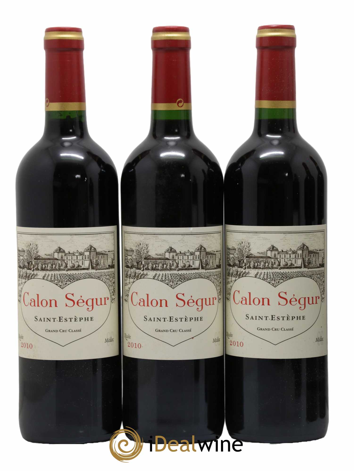 Château Calon Ségur 3ème Grand Cru Classé 2010 - Lot de 6 bouteilles - 1