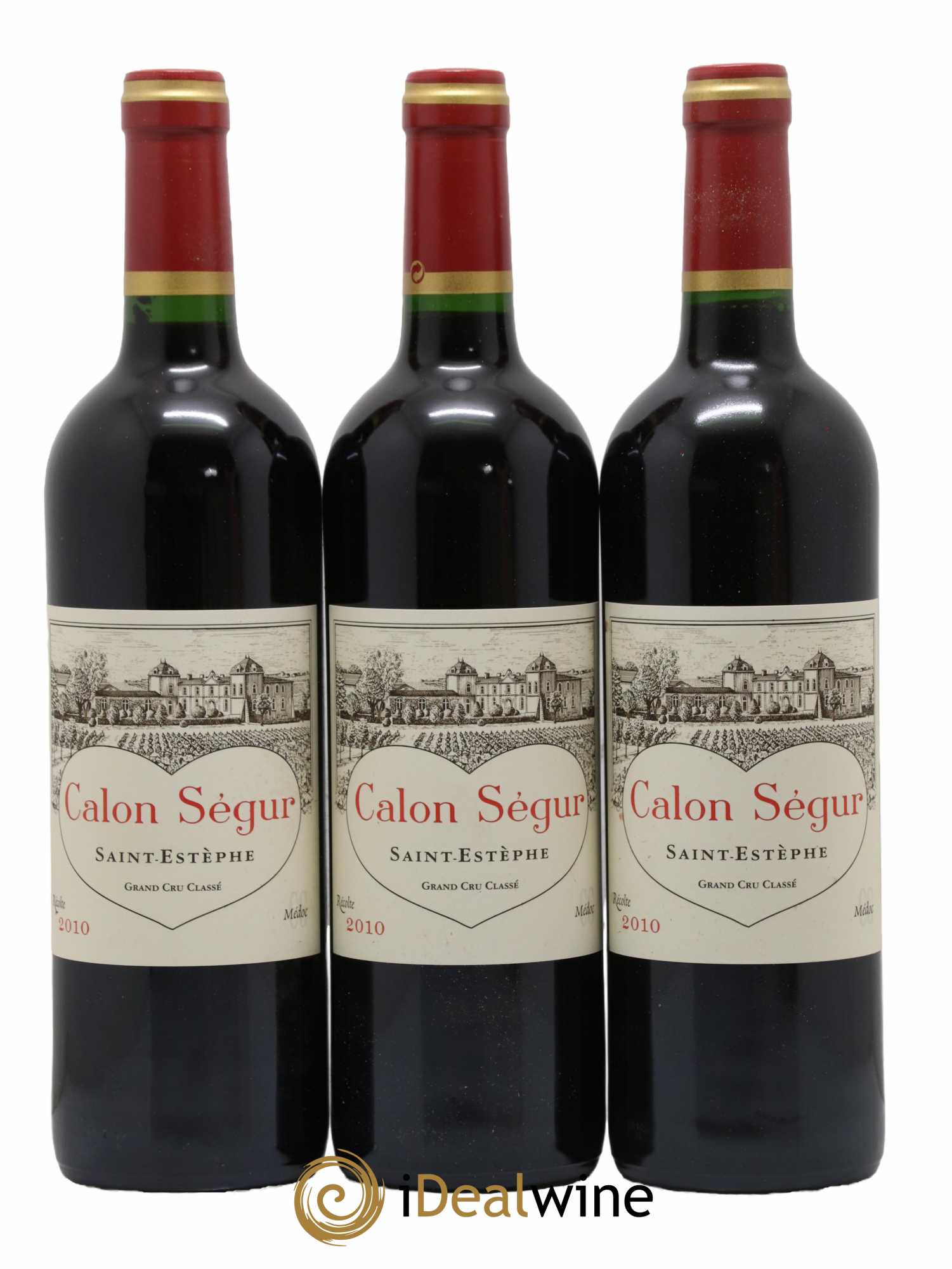 Château Calon Ségur 3ème Grand Cru Classé 2010 - Lot de 6 bouteilles - 2