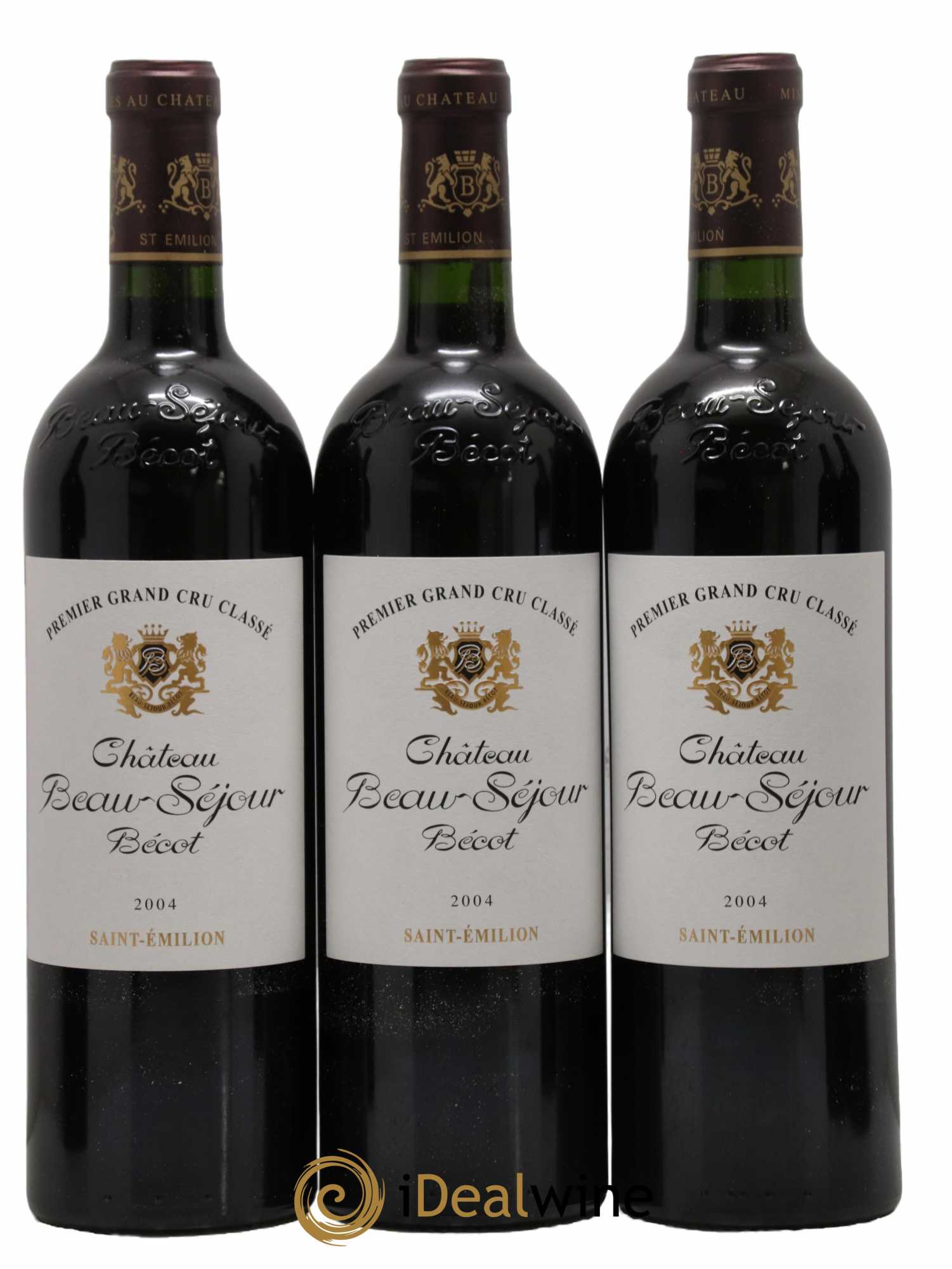 Château Beau-Séjour Bécot 1er Grand Cru Classé B 2004 - Posten von 12 Flaschen - 3