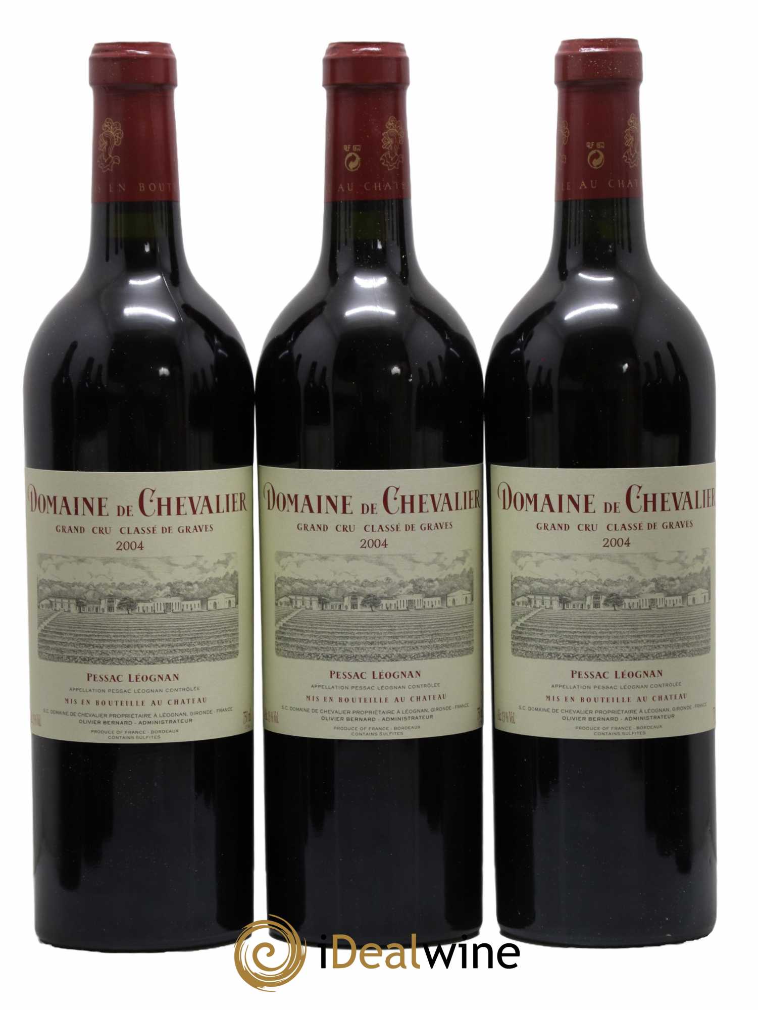 Domaine de Chevalier Cru Classé de Graves 2004 - Lot de 12 bouteilles - 2