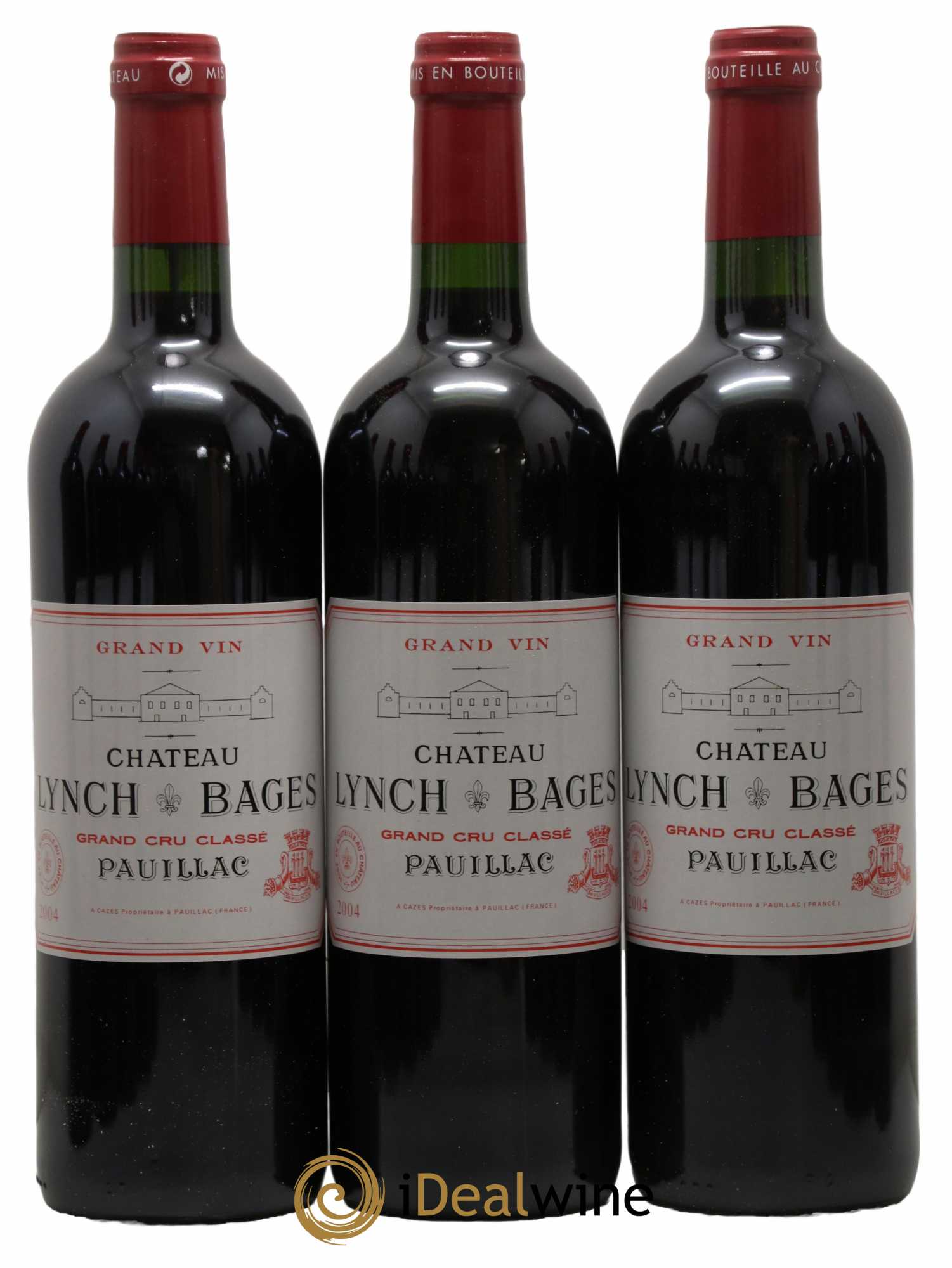 Château Lynch Bages 5ème Grand Cru Classé 2004 - Lot de 12 bouteilles - 1