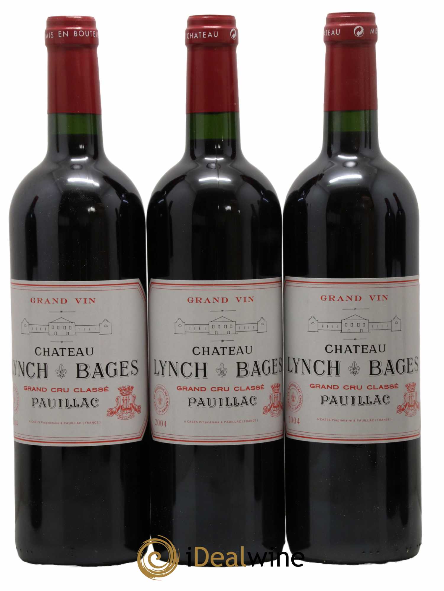 Château Lynch Bages 5ème Grand Cru Classé 2004 - Lot de 12 bouteilles - 3