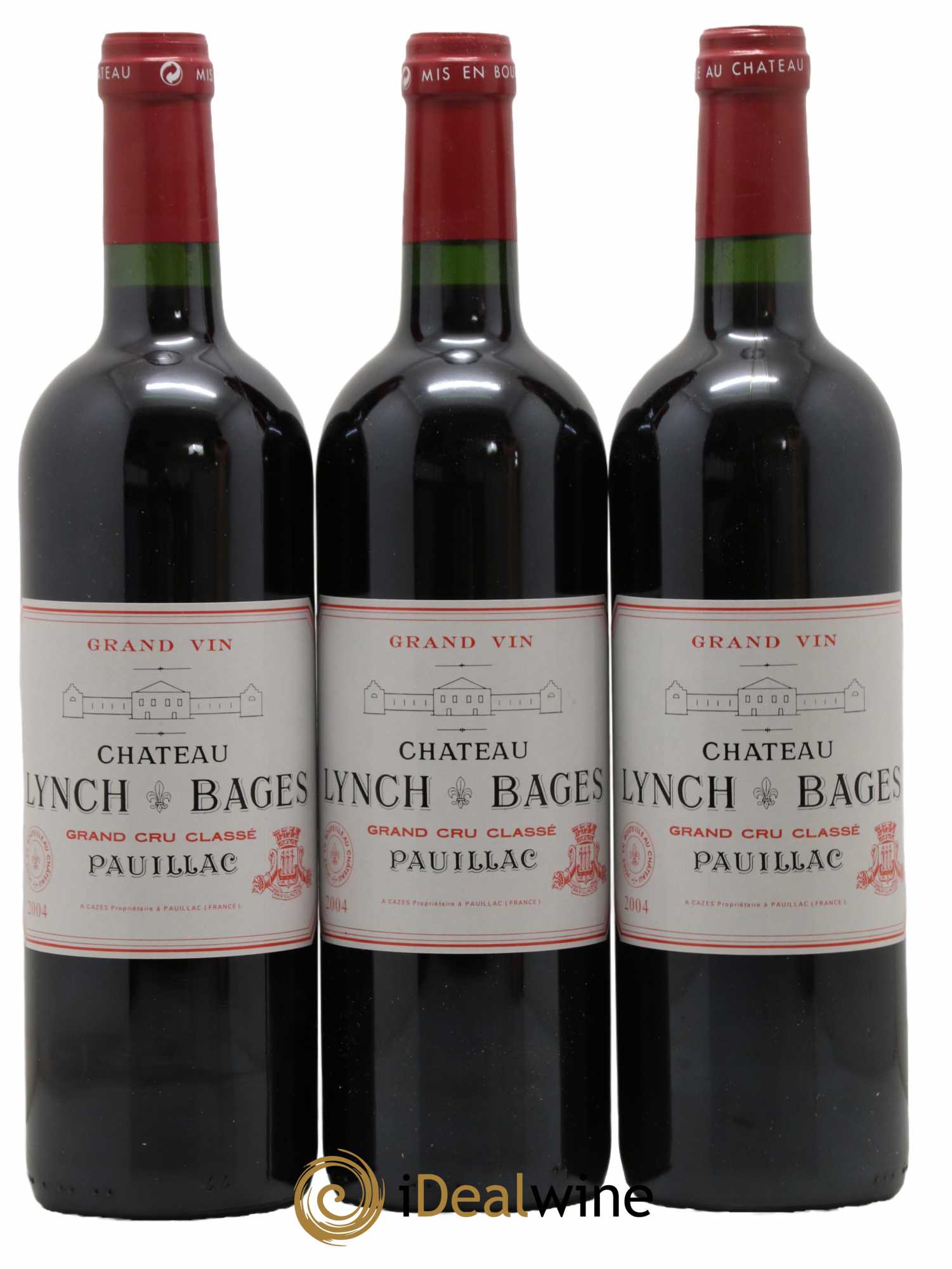 Château Lynch Bages 5ème Grand Cru Classé 2004 - Lot de 12 bouteilles - 4