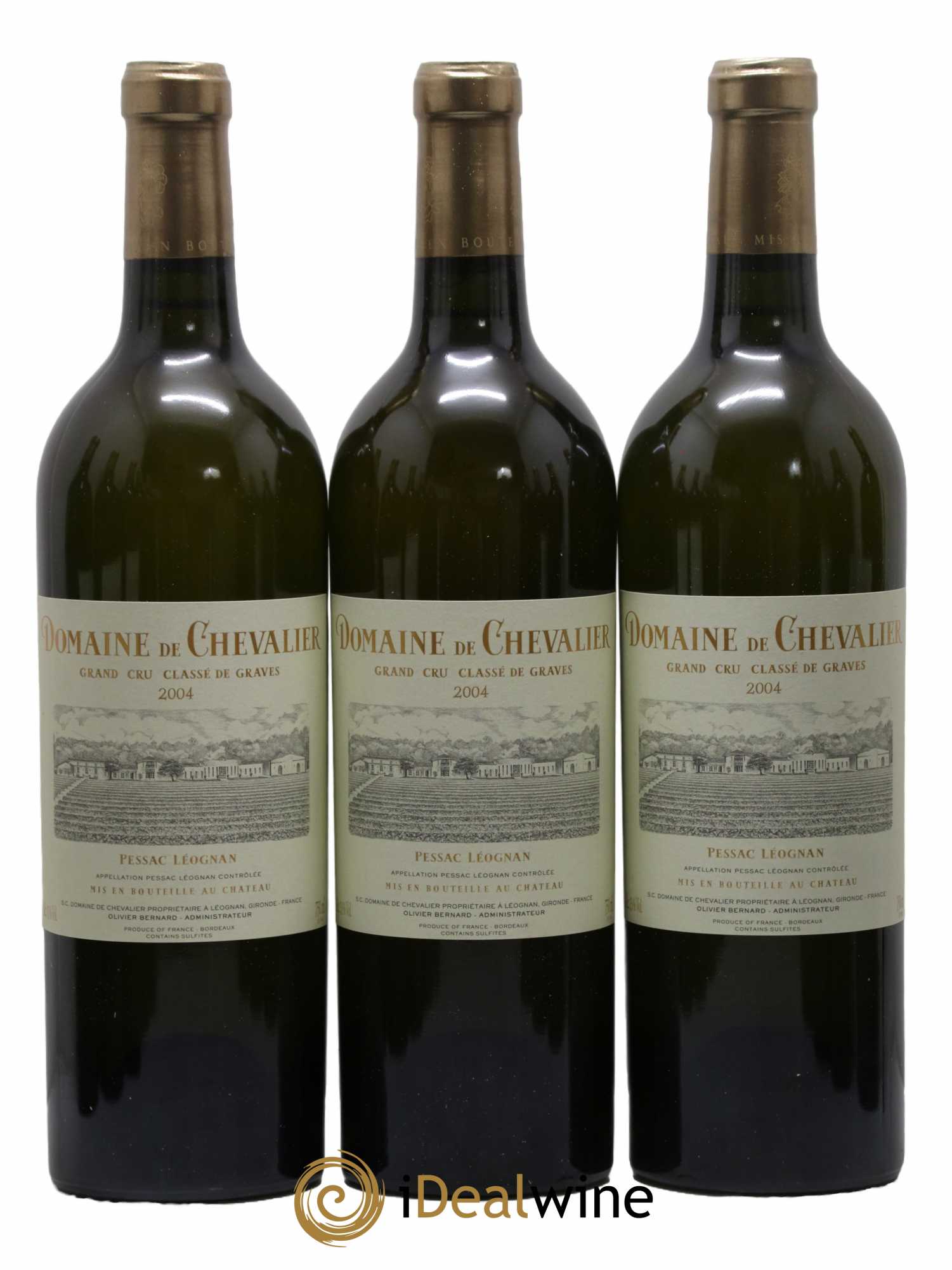 Domaine de Chevalier Cru Classé de Graves 2004 - Lot de 12 bouteilles - 1