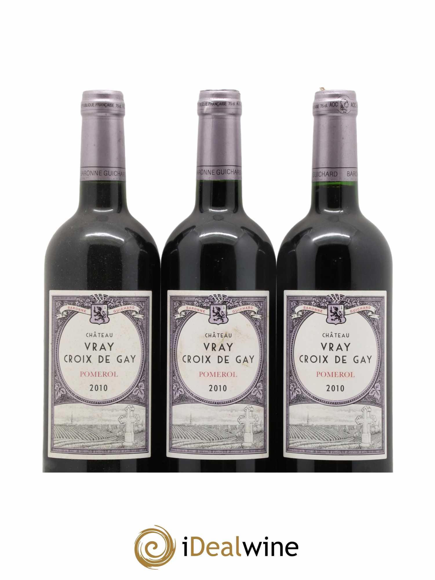 Château Vray Croix de Gay 2010 - Lot de 6 bouteilles - 1