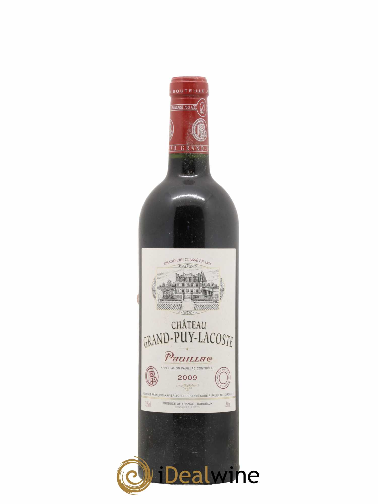 Château Grand Puy Lacoste 5ème Grand Cru Classé 2009 - Lot de 1 bouteille - 0