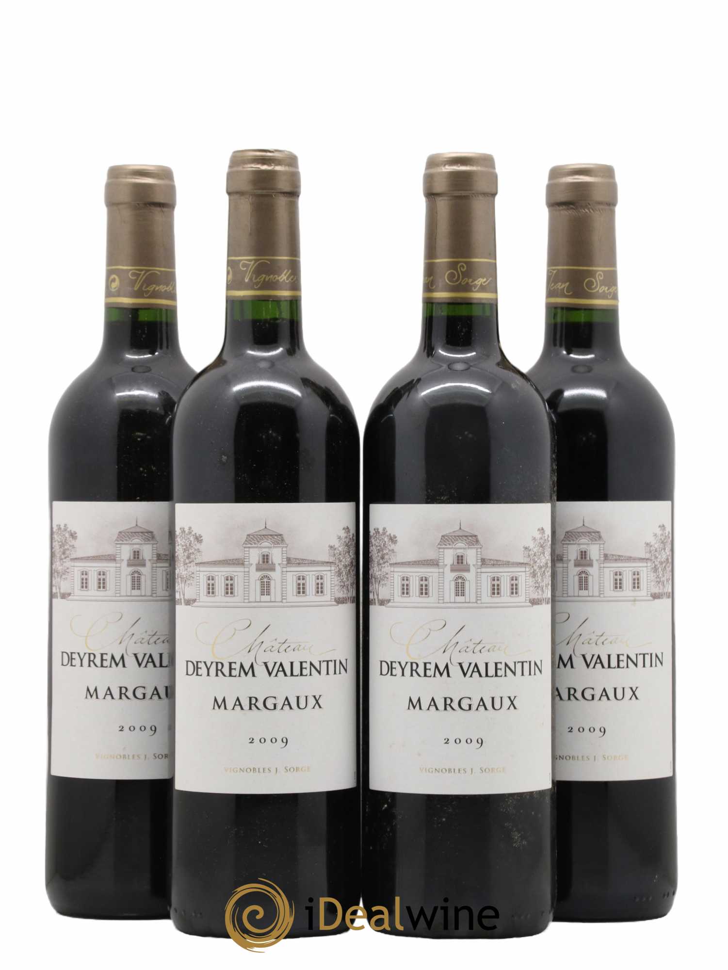 Château Deyrem Valentin Cru Bourgeois 2009 - Lot de 4 bouteilles - 0