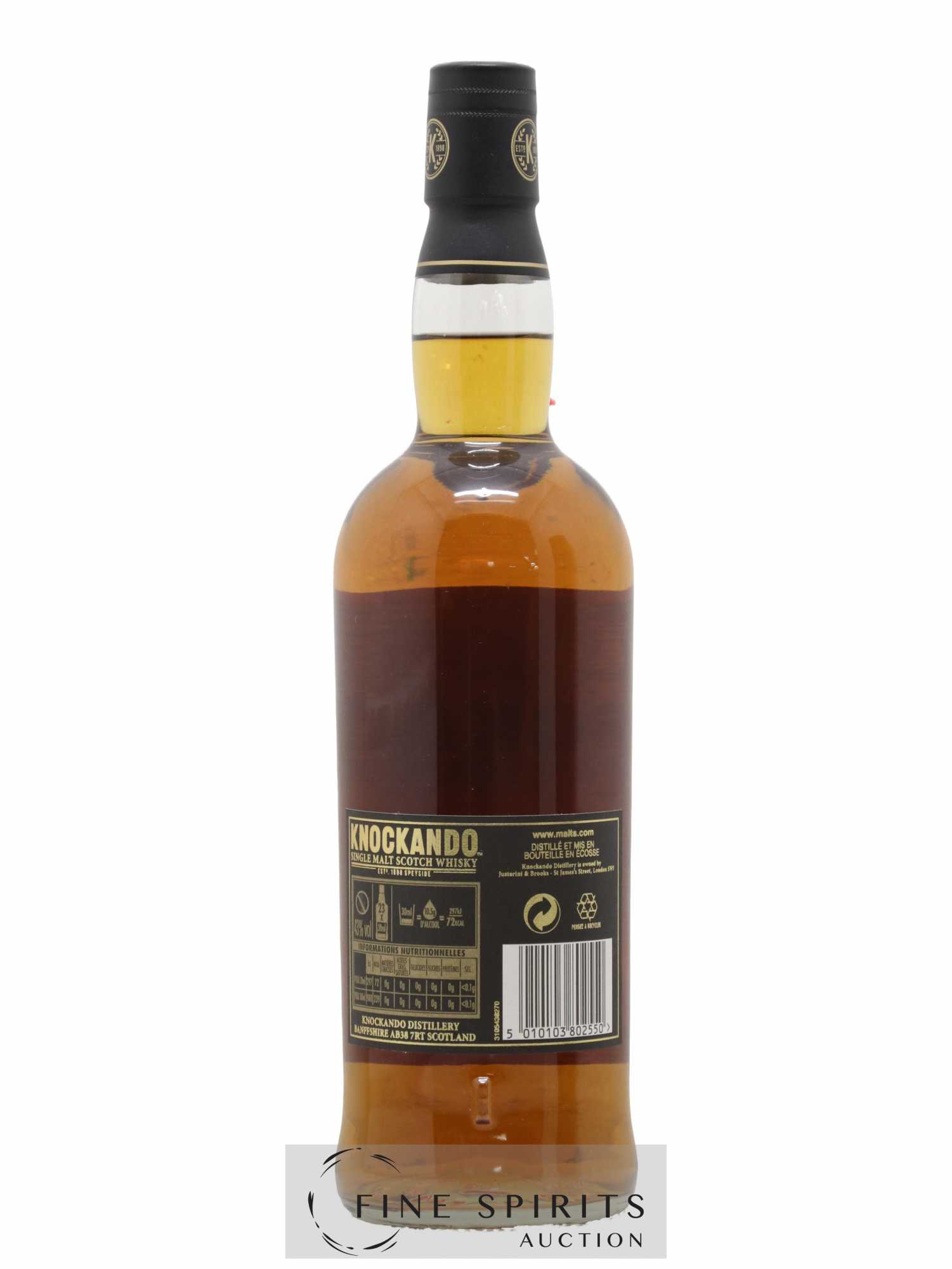 Knockando 18 years 1998 Of. Slow Matured - Lot de 1 bouteille - 2