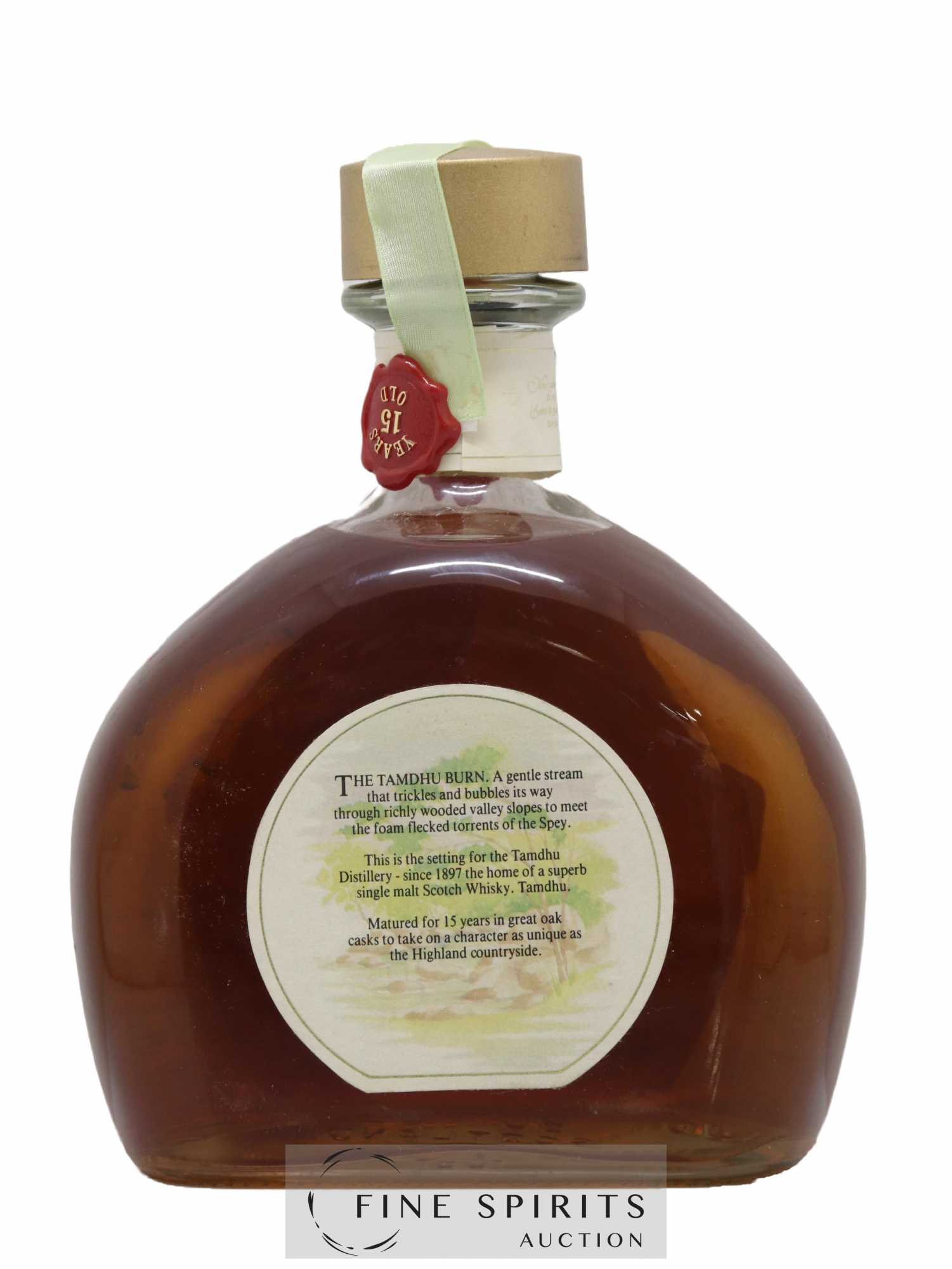Tamdhu 15 years Of. Matured in Oak Casks Dumpy Decanter - Lot of 1 bottle - 2