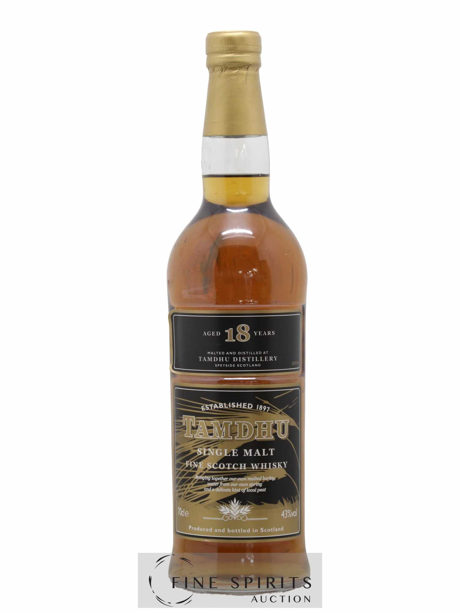 Tamdhu 18 years Of. - Lot de 1 bouteille - 1