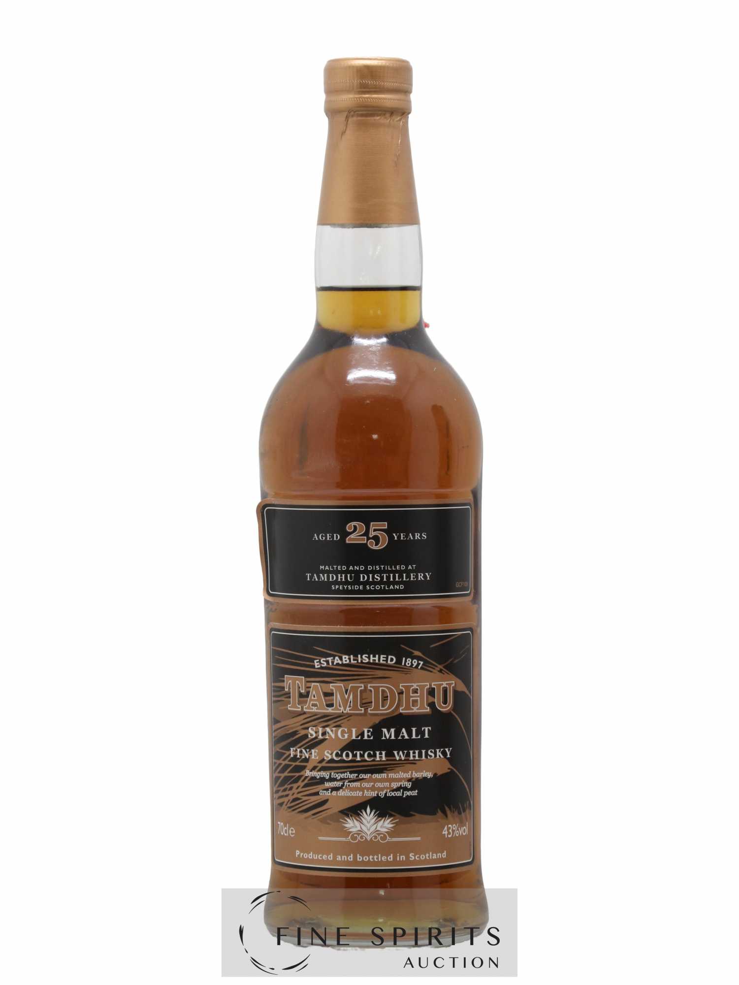 Tamdhu 25 years Of. - Lot of 1 bottle - 1
