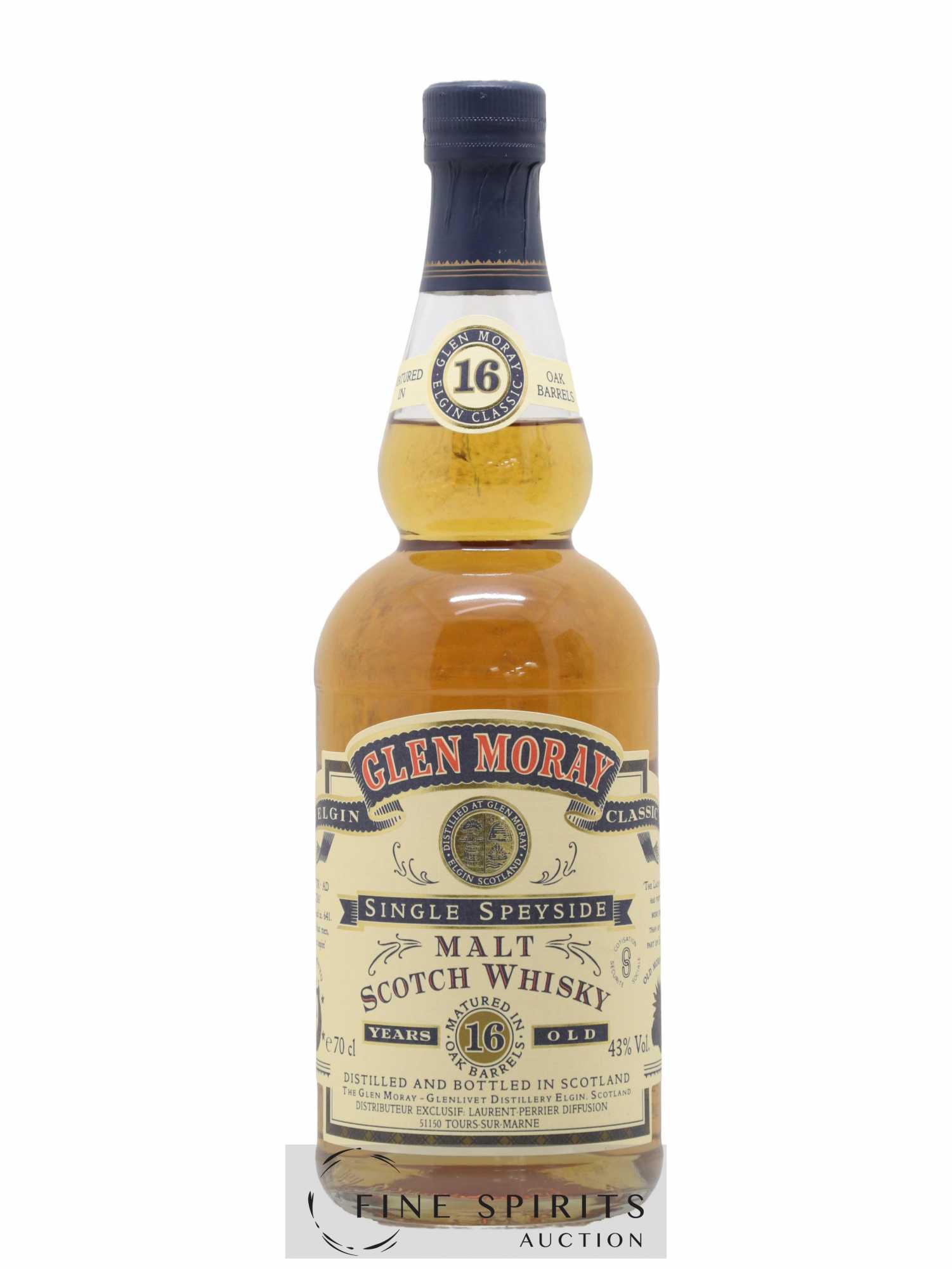 Glen Moray 16 years Of. - Lot of 1 bottle - 1