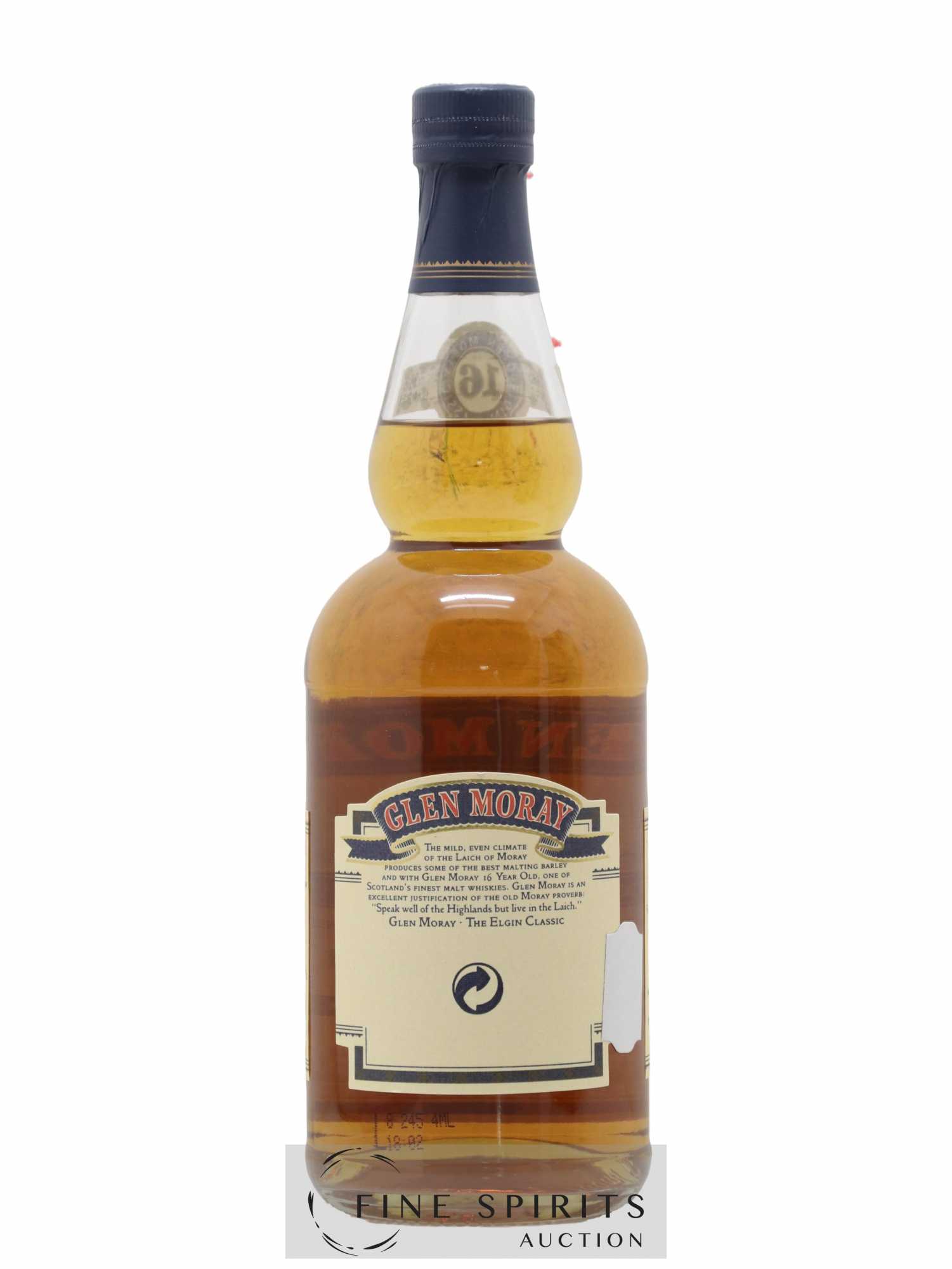 Glen Moray 16 years Of. - Lot of 1 bottle - 2