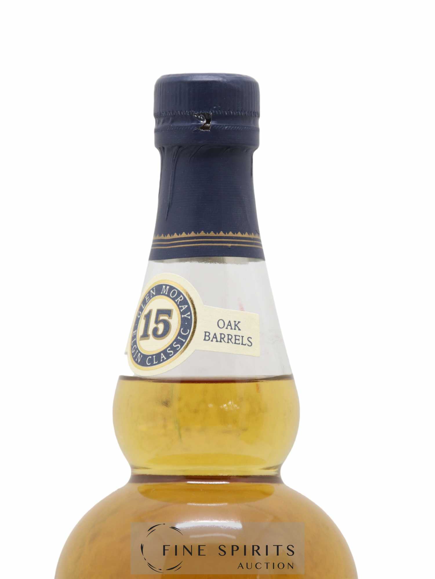 Glen Moray 15 years Of. - Lot de 1 bouteille - 3