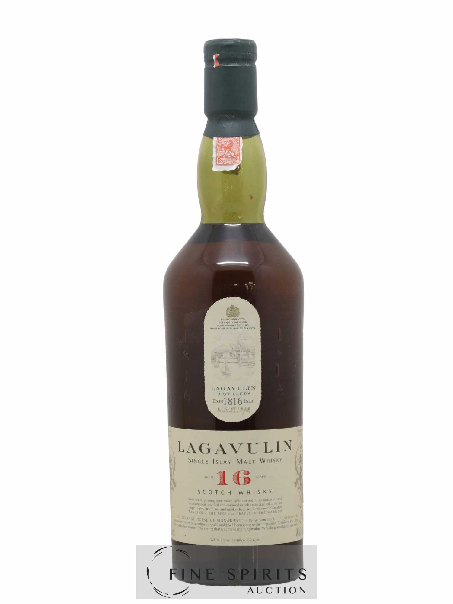 Lagavulin 16 years Of. (70cl.) - Lot of 1 bottle - 0
