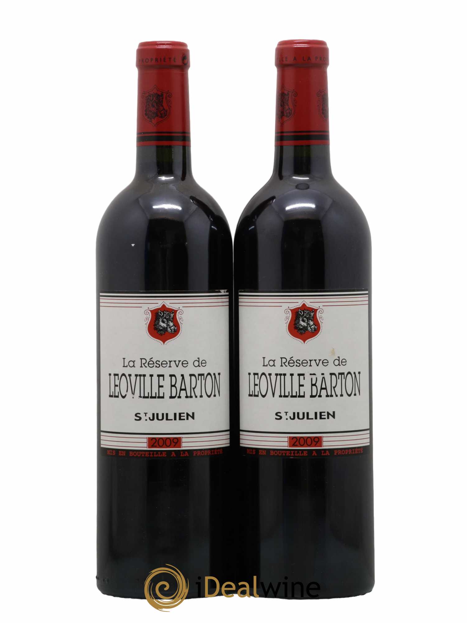 La Réserve de Léoville Barton (sans prix de réserve) 2009 - Lot de 2 bouteilles - 0