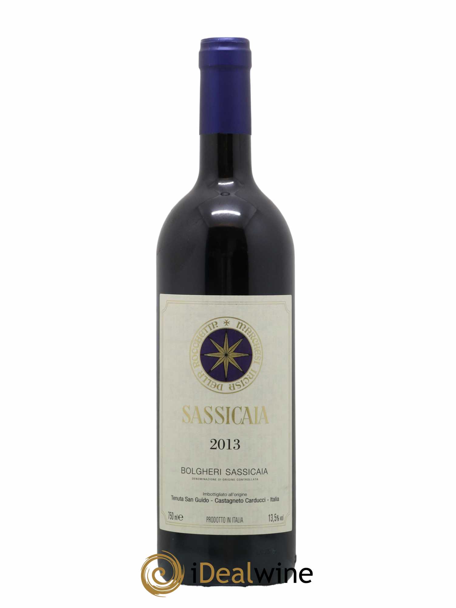 Bolgheri DOC Sassicaia Tenuta San Guido 2013 - Lot de 1 bouteille - 0