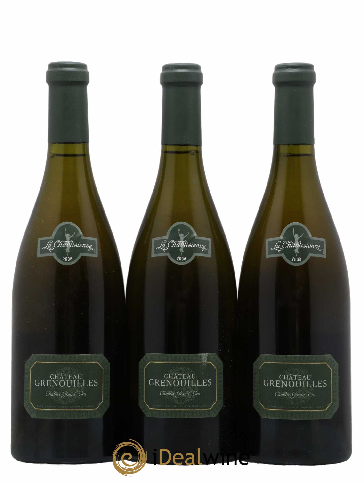 Chablis Grand Cru Grenouilles Château Grenouille - La Chablisienne 2009 - Lot de 6 bouteilles - 1