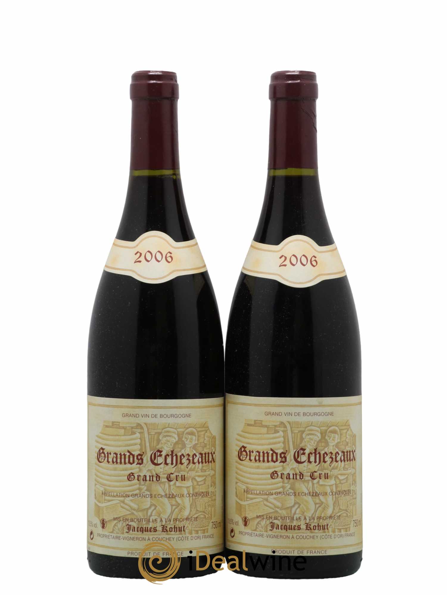 Grands-Echezeaux Grand Cru Domaine Jacques Kohut 2006 - Lot de 2 bouteilles - 0