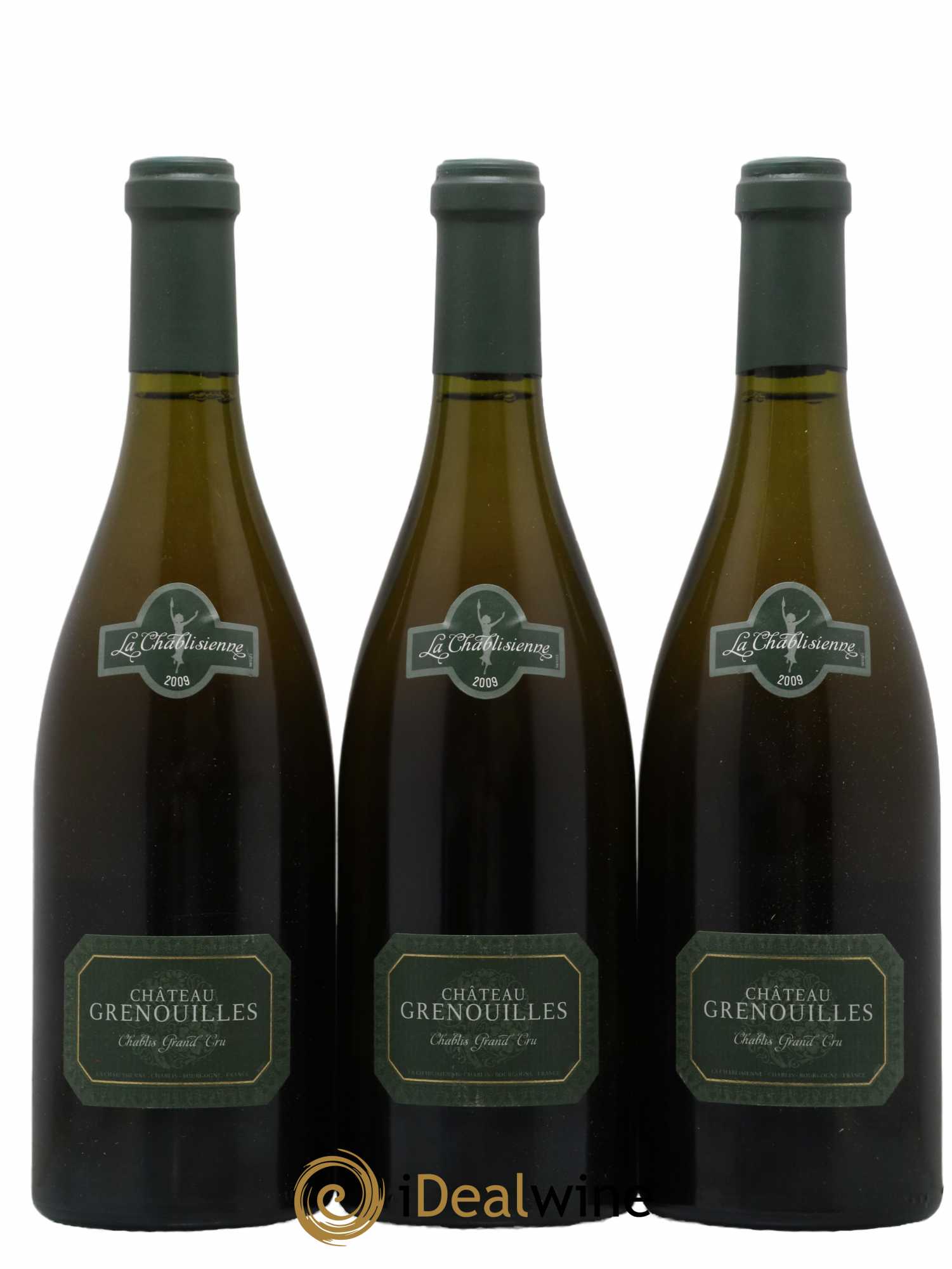 Chablis Grand Cru Grenouilles Château Grenouille - La Chablisienne 2009 - Lot de 6 bouteilles - 1