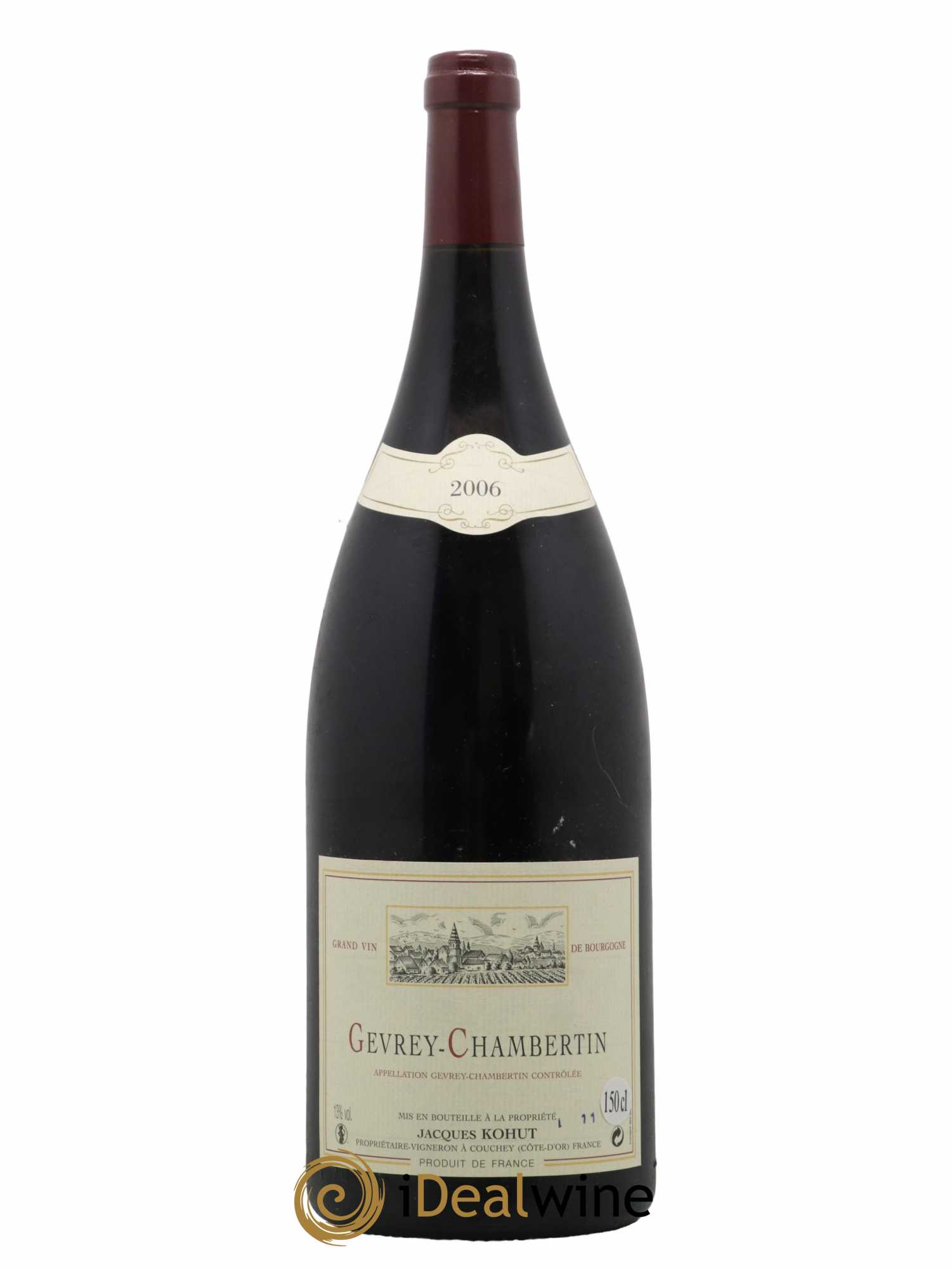 Gevrey-Chambertin Jacques Kohut 2006 - Lot de 1 magnum - 0
