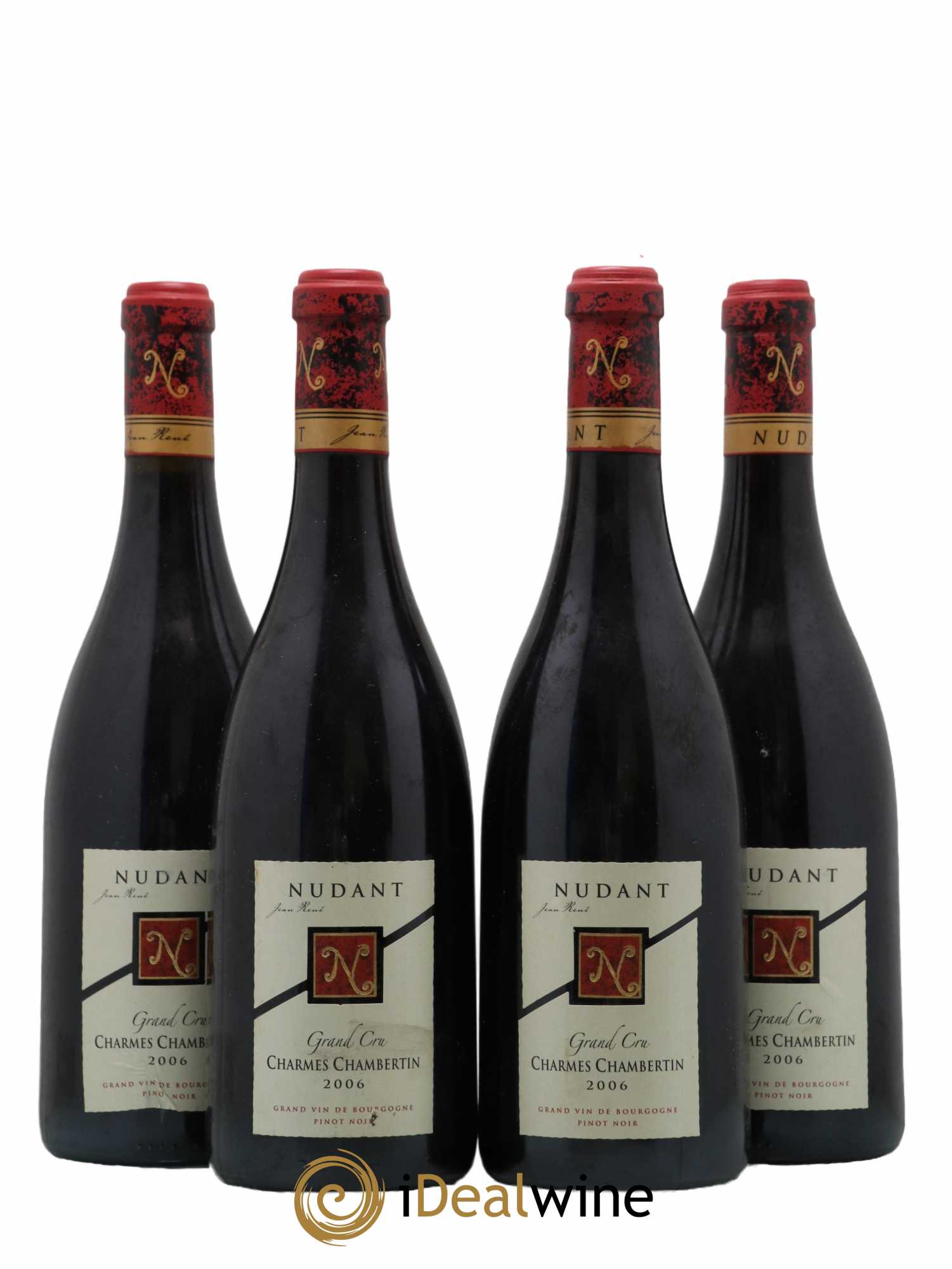 Charmes-Chambertin Grand Cru Nudant 2006 - Lot de 4 bouteilles - 0
