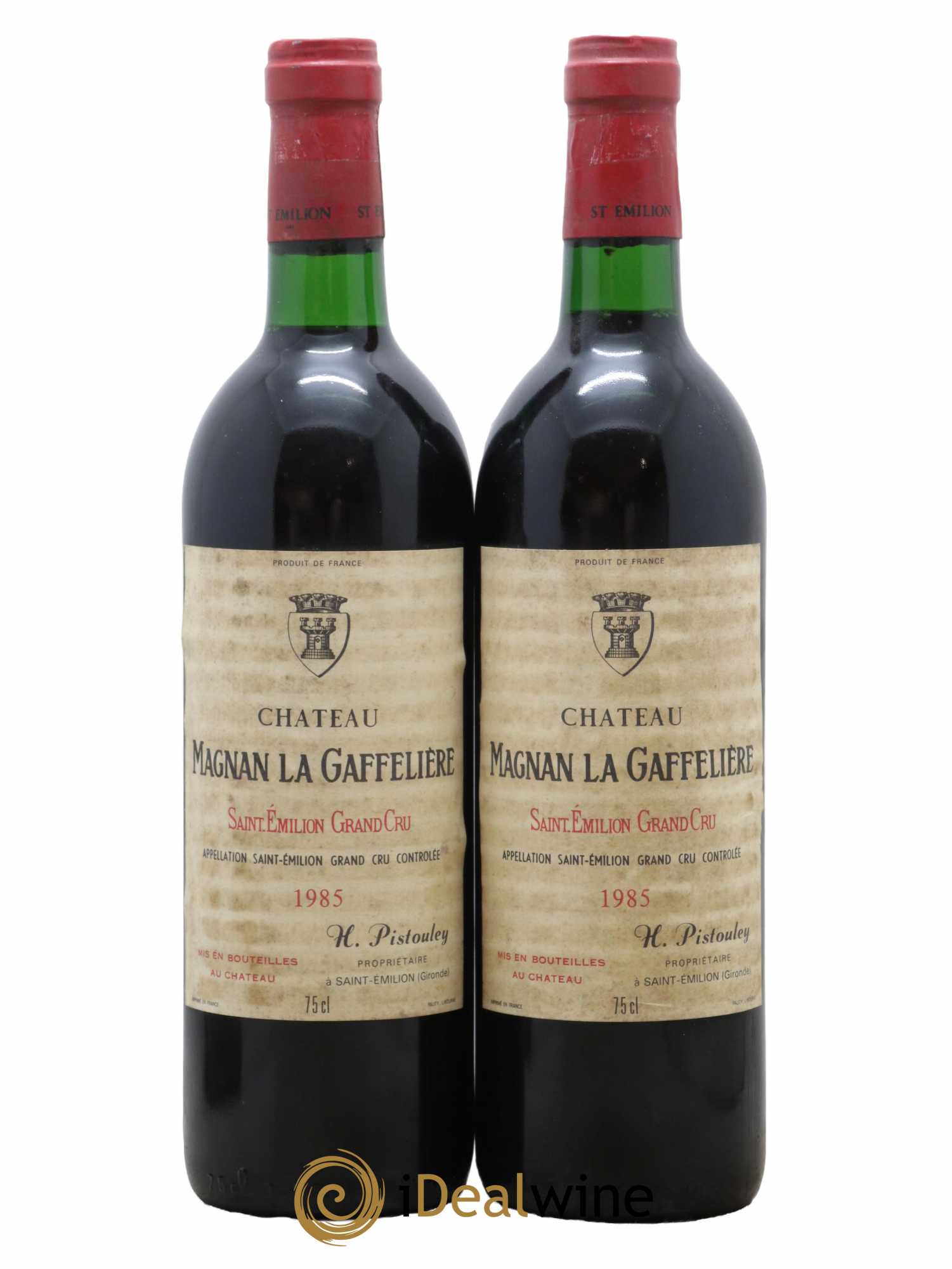Château Magnan la Gaffelière 1985 - Lot de 2 bouteilles - 0