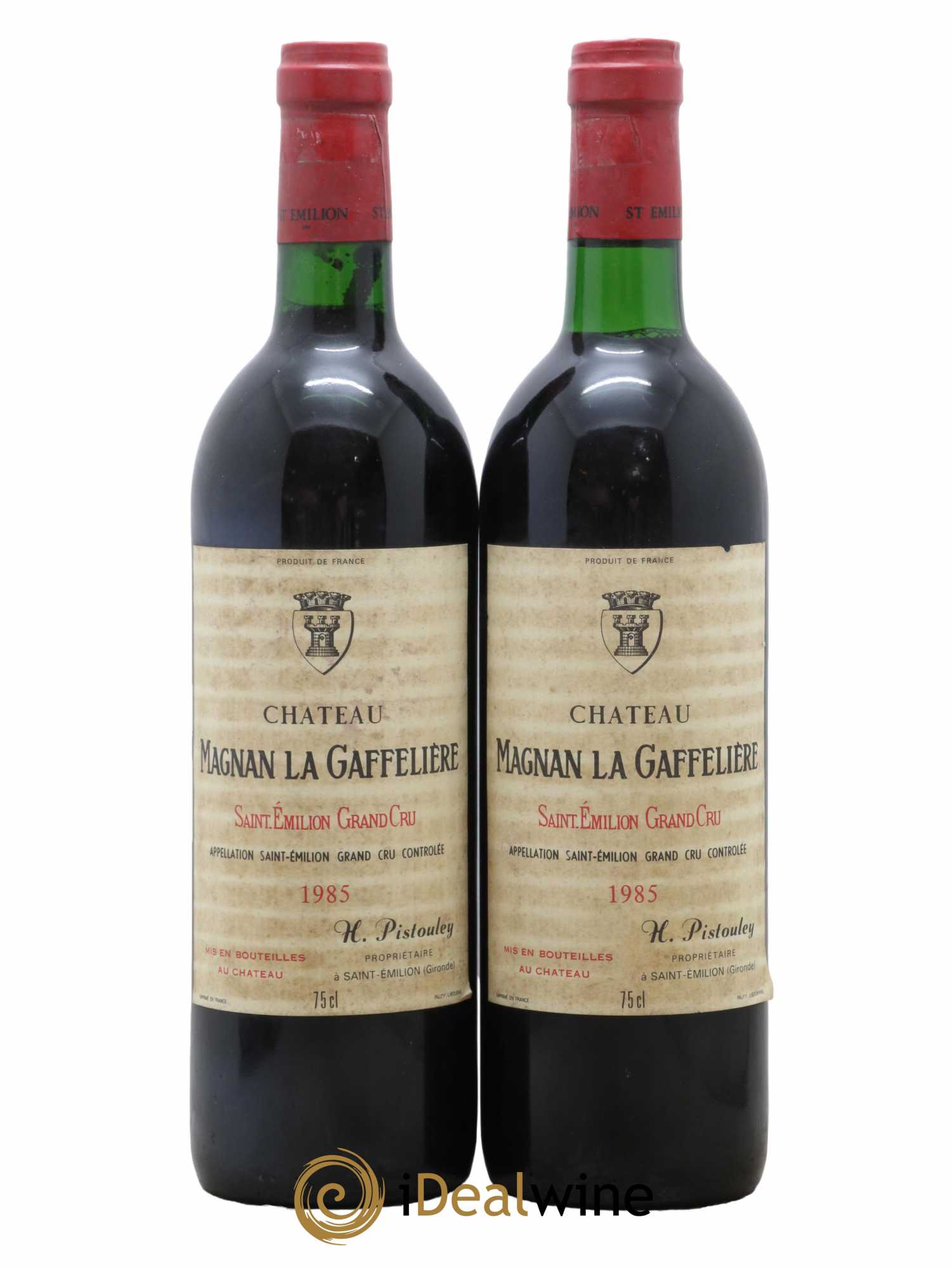 Château Magnan la Gaffelière 1985 - Lot de 2 bouteilles - 0