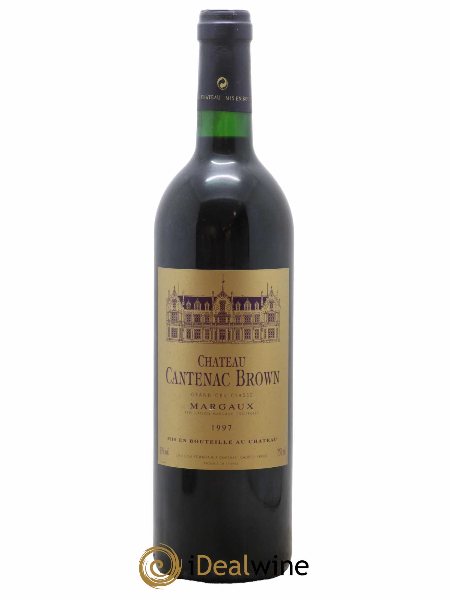 Château Cantenac Brown 3ème Grand Cru Classé 1997 - Lot de 1 bouteille - 0