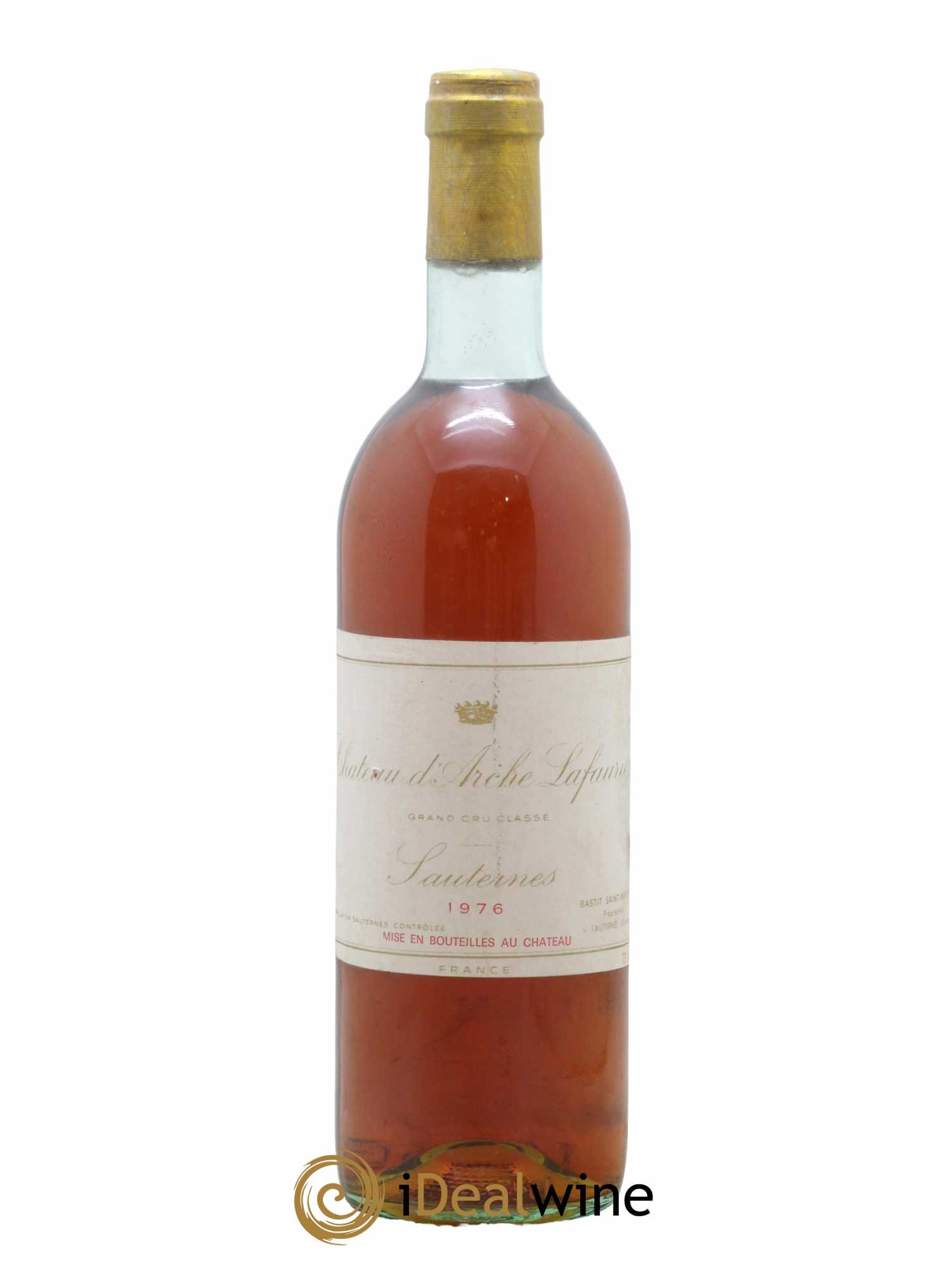 Sauternes Château D'Arche Lafaurie 1976 - Lot de 1 bouteille - 0