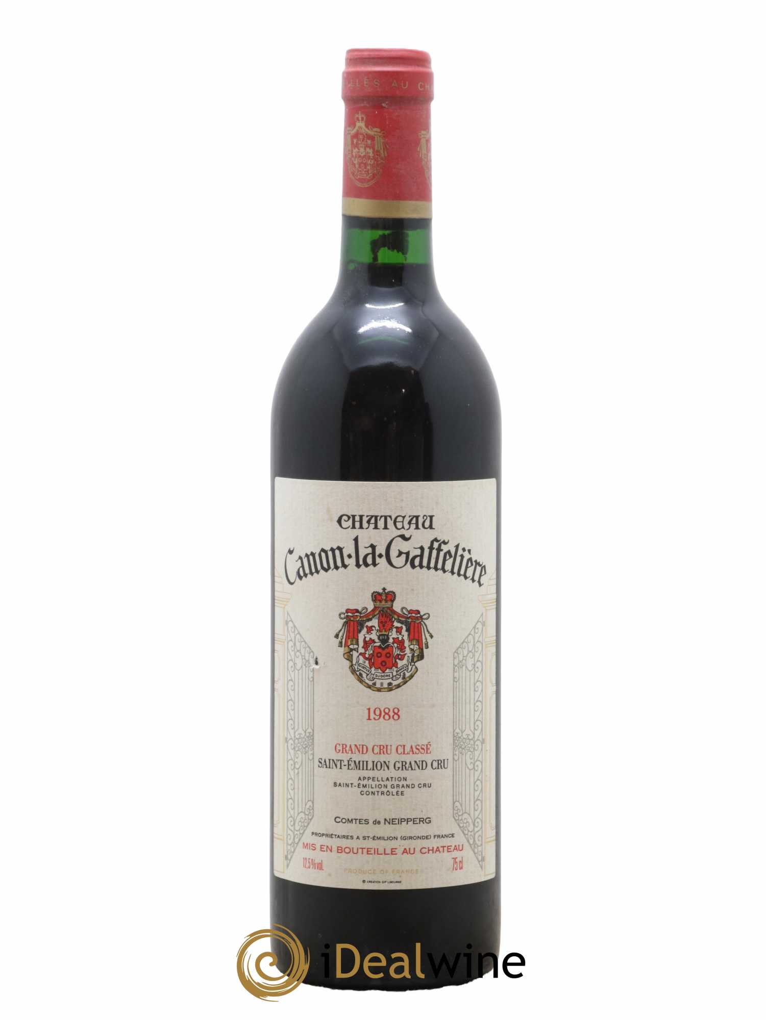 Château Canon la Gaffelière 1er Grand Cru Classé B 1988 - Lot de 1 bouteille - 0