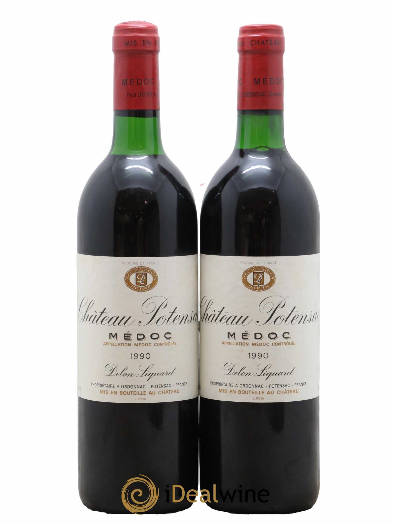 Château Potensac 1990 - Posten von 2 Flaschen - 0