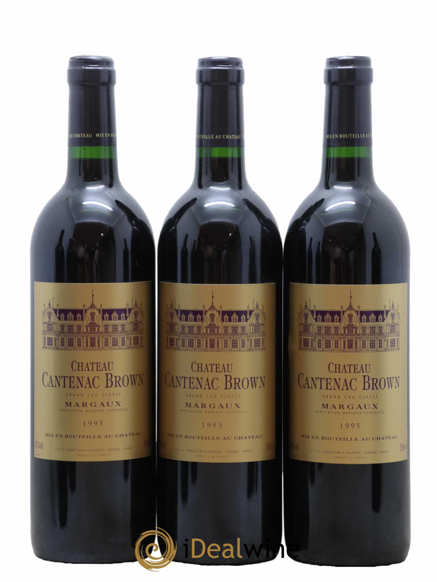 Château Cantenac Brown 3ème Grand Cru Classé 1995 - Lot de 12 bouteilles - 4