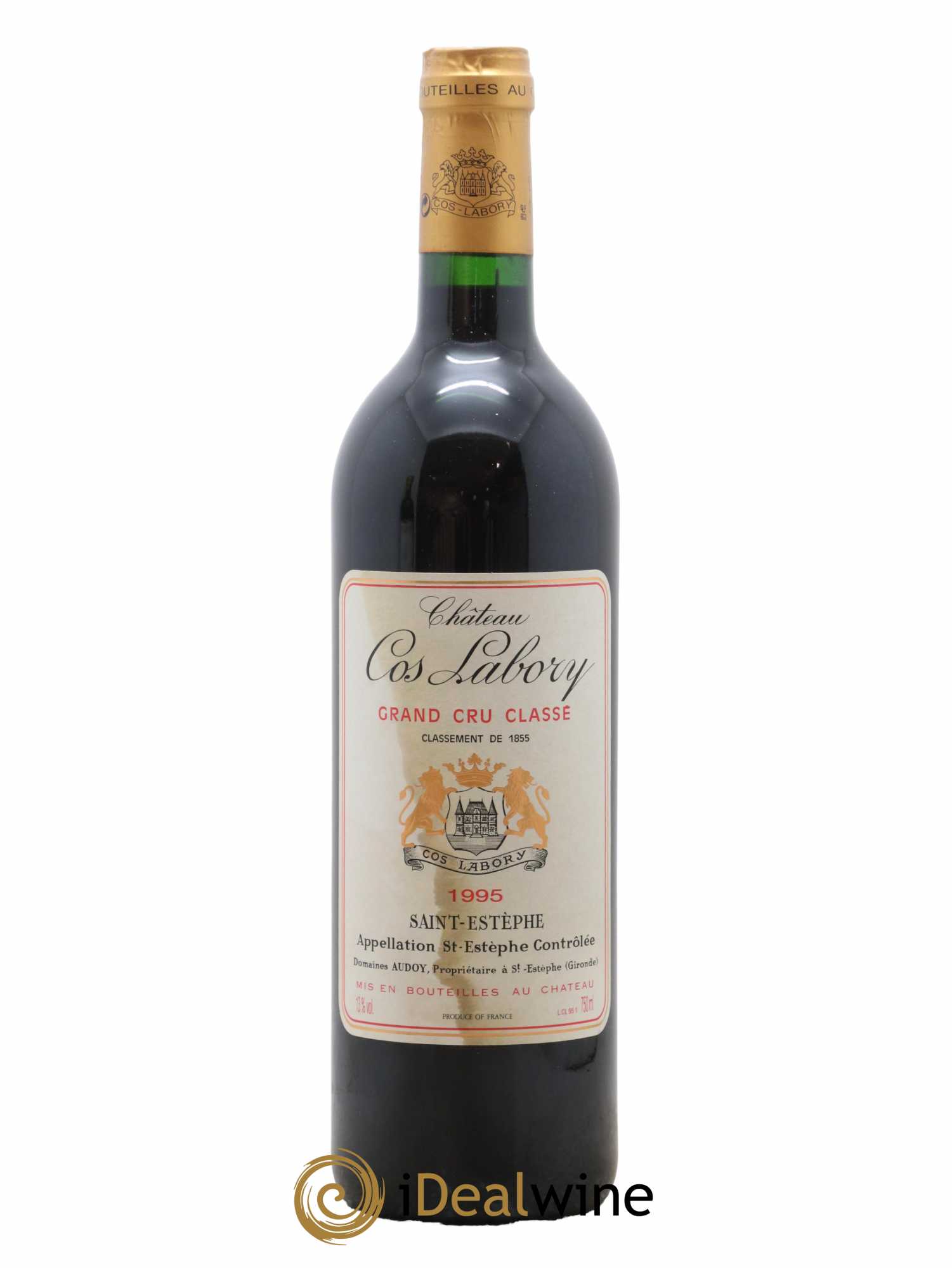 Château Cos Labory 5ème Grand Cru Classé 1995 - Lot de 1 bouteille - 0